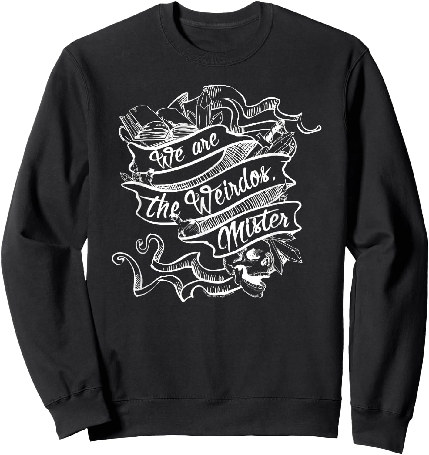 The Craft We are the Weirdos Mister Sweatshirt - Sweatshirt | Black