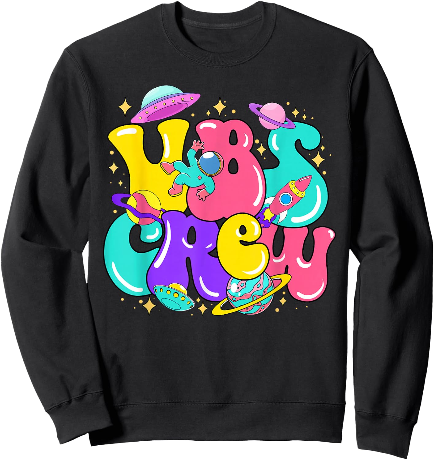 VBS Crew Stellar VBS 2023 Stellar Vacation Bible School Sweatshirt - Sweatshirt | Black