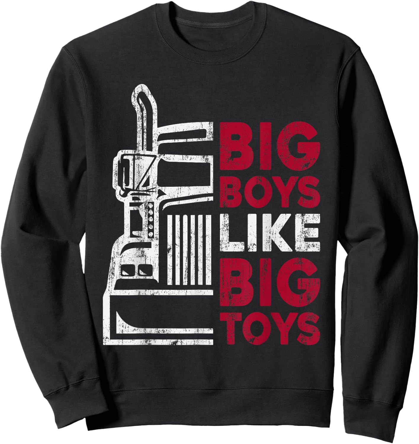 Truck Driver Humming Driver Truck Driver - Truck Driver Sweatshirt - Sweatshirt | Black
