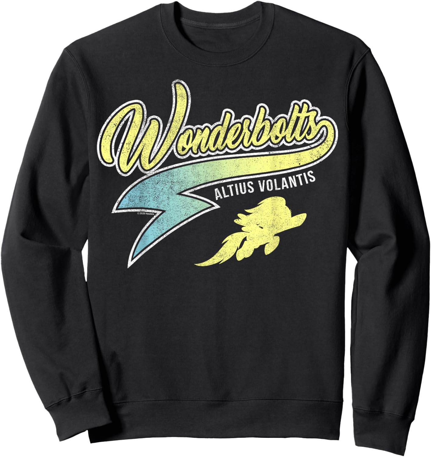 My Little Pony: Friendship is Magic Wonderbolts Collegiate Sweatshirt - Sweatshirt | Black