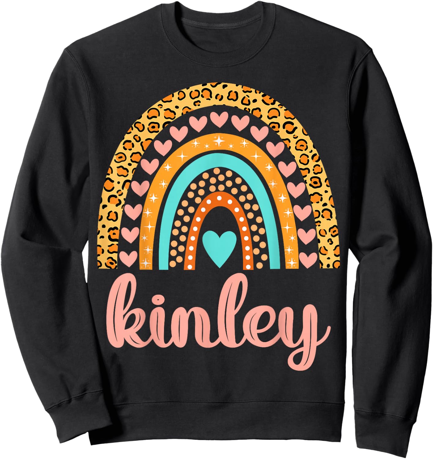 Kinley Kinley Name Birthday Shirt Gift Sweatshirt - Sweatshirt | Black