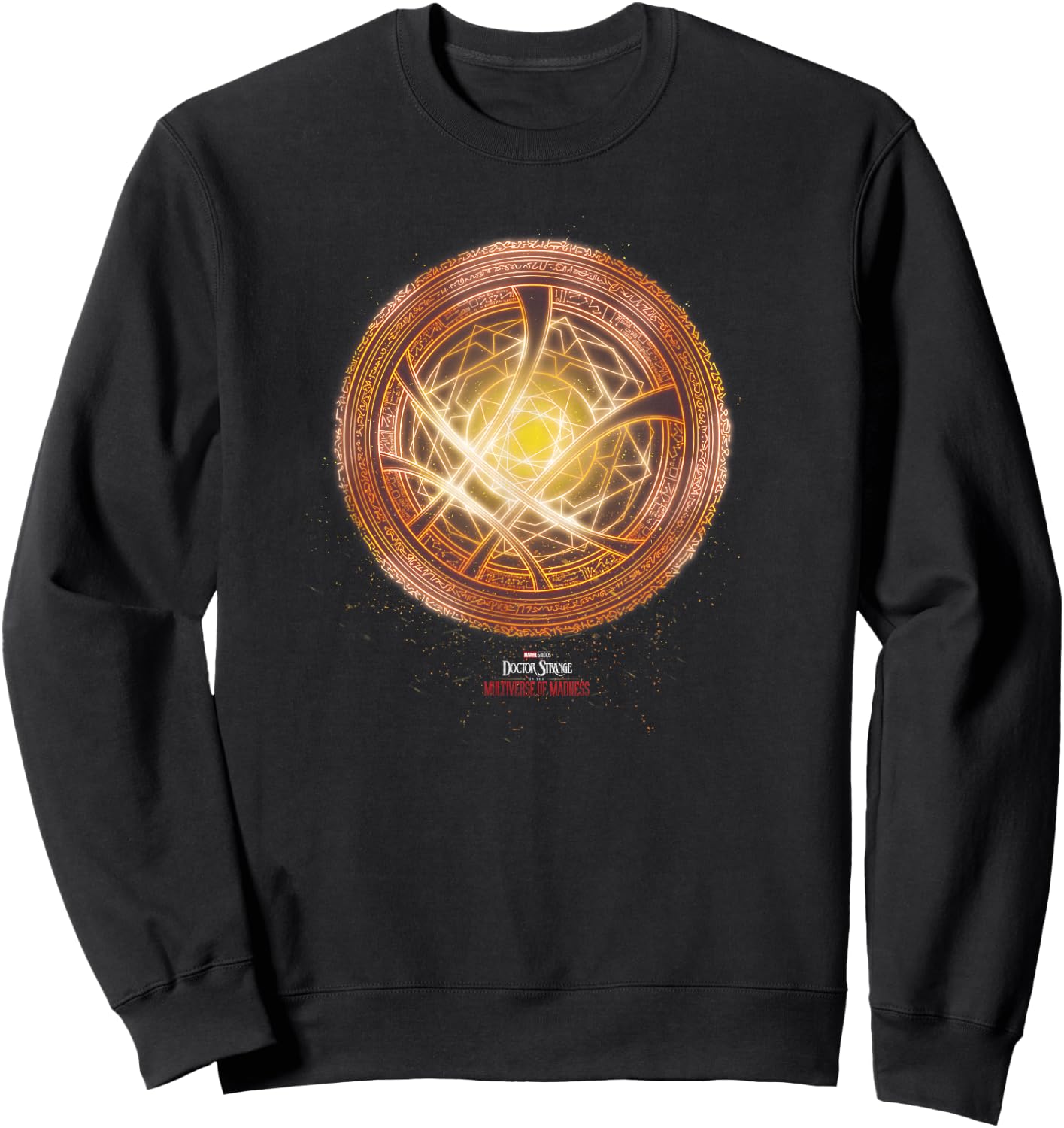 Marvel Doctor Strange In The Multiverse Of Madness Rune Logo Sweatshirt - Sweatshirt | Black