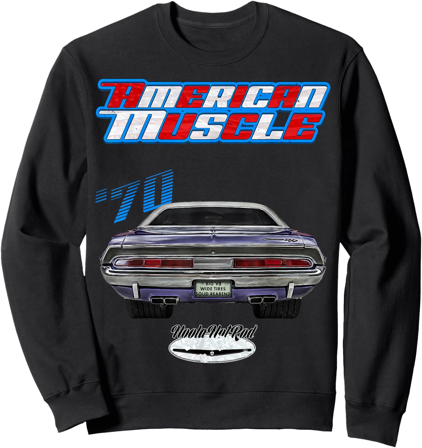 1970 Challenger,Hot Rod,Muscle Car,Magnum,R/T SE,440,Rally Sweatshirt - Sweatshirt | Black