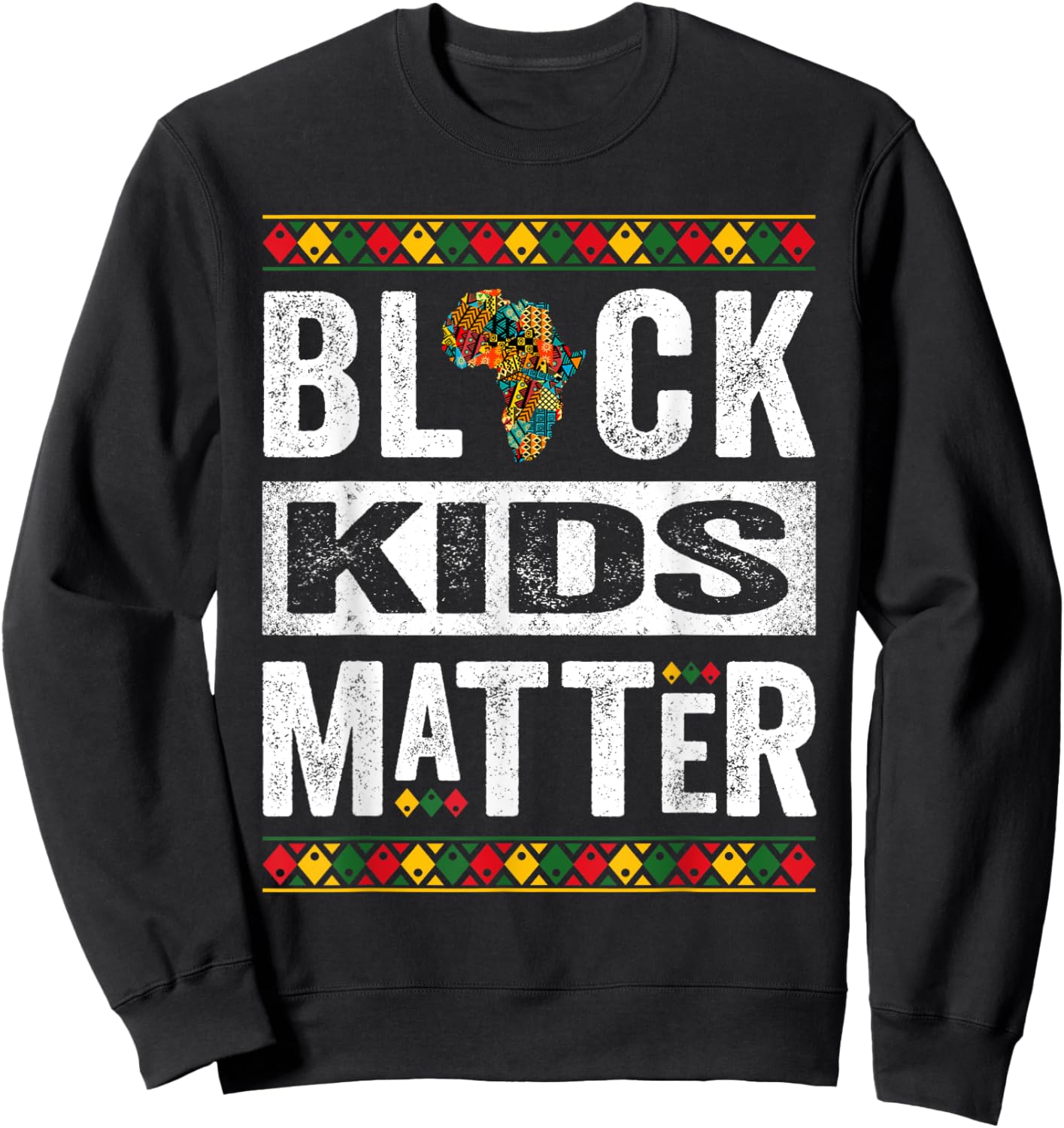 Black Kids Matter Children Black History Month Sweatshirt - Sweatshirt | Black