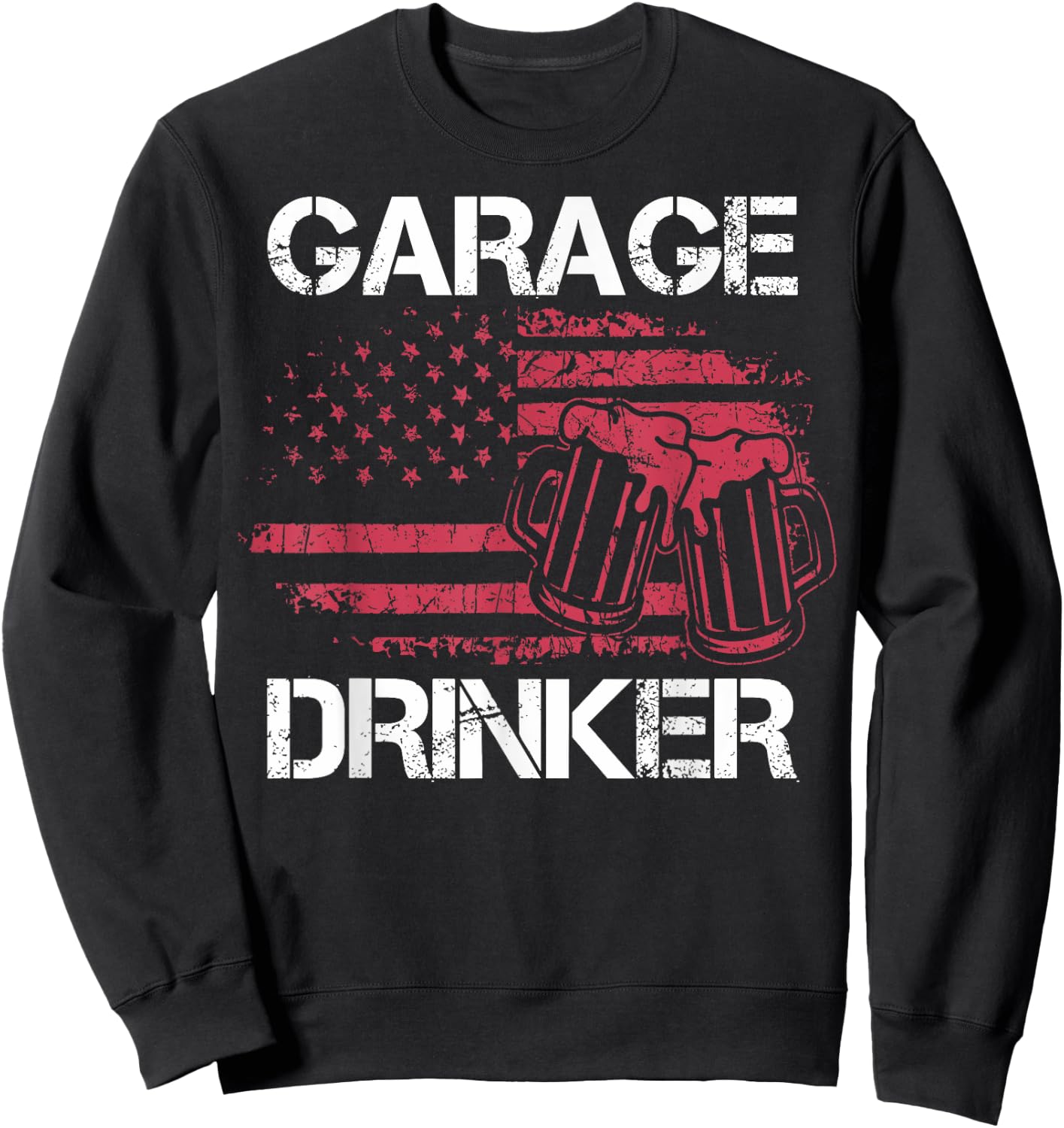 Brewery Lovers Garage Drinker Beer Drinkers Beer Lovers Sweatshirt - Sweatshirt | Black