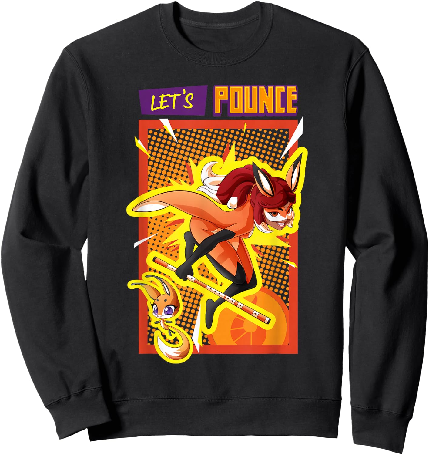 Miraculous Collection Rena Rouge Focus Sweatshirt - Sweatshirt | Black
