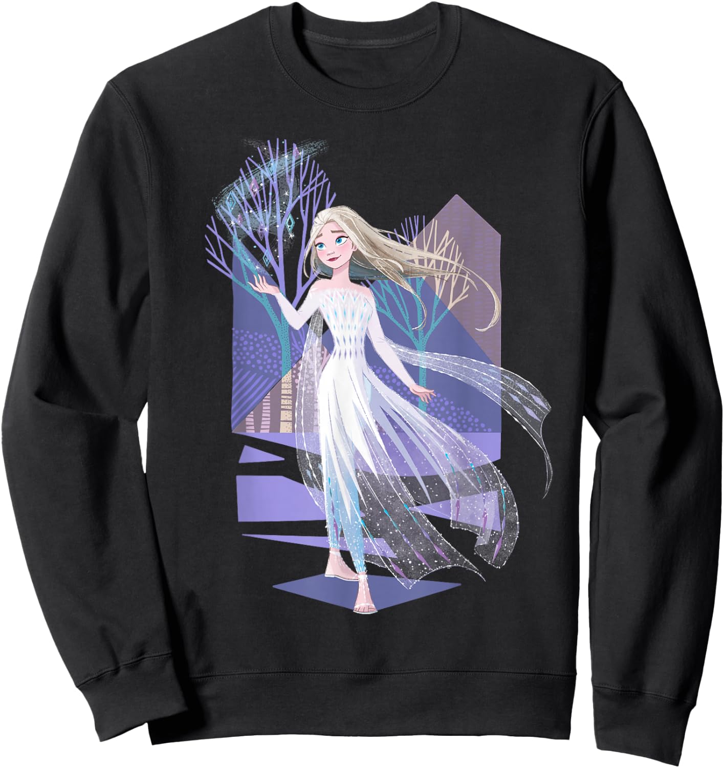 Disney Frozen 2 Snow Queen Elsa Sweatshirt - Sweatshirt | Black