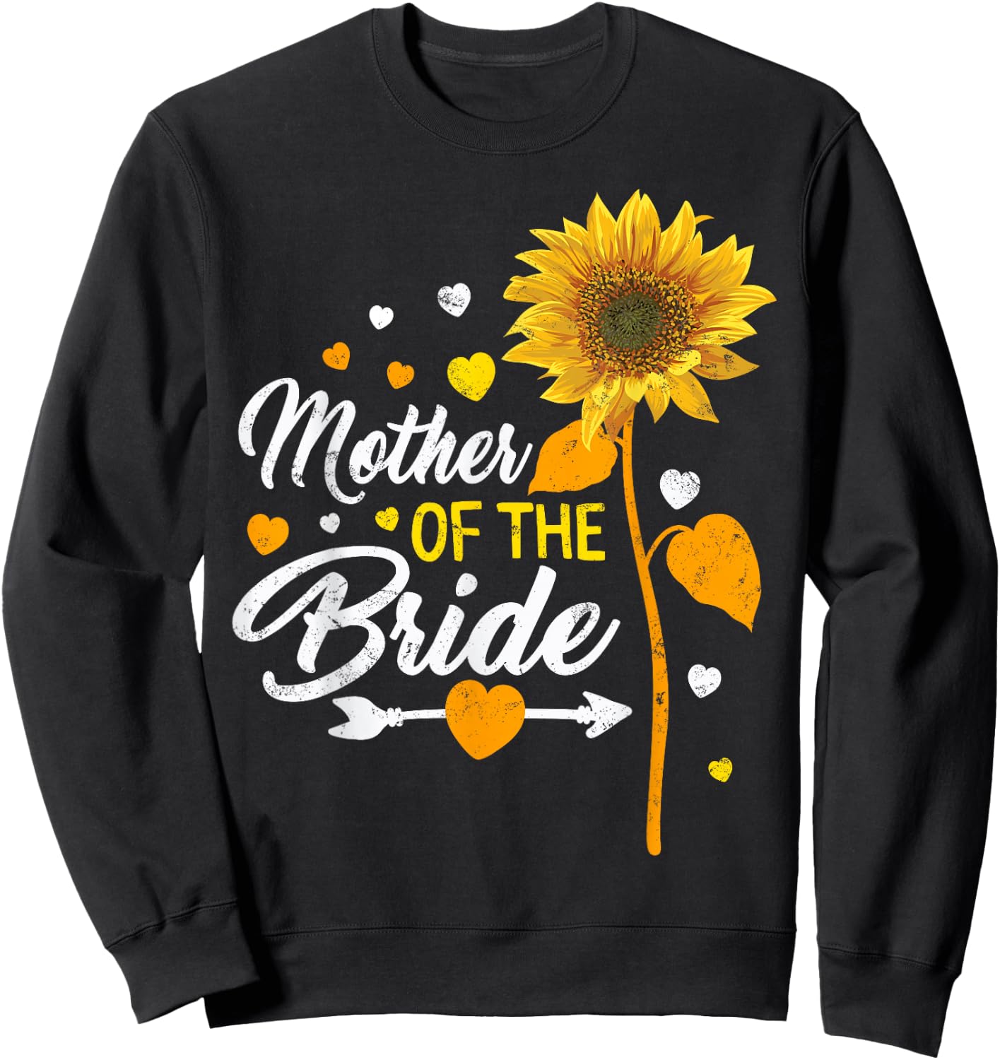 Wedding Matching Mother of the Bride Sister Of The Bride Sweatshirt - Sweatshirt | Black