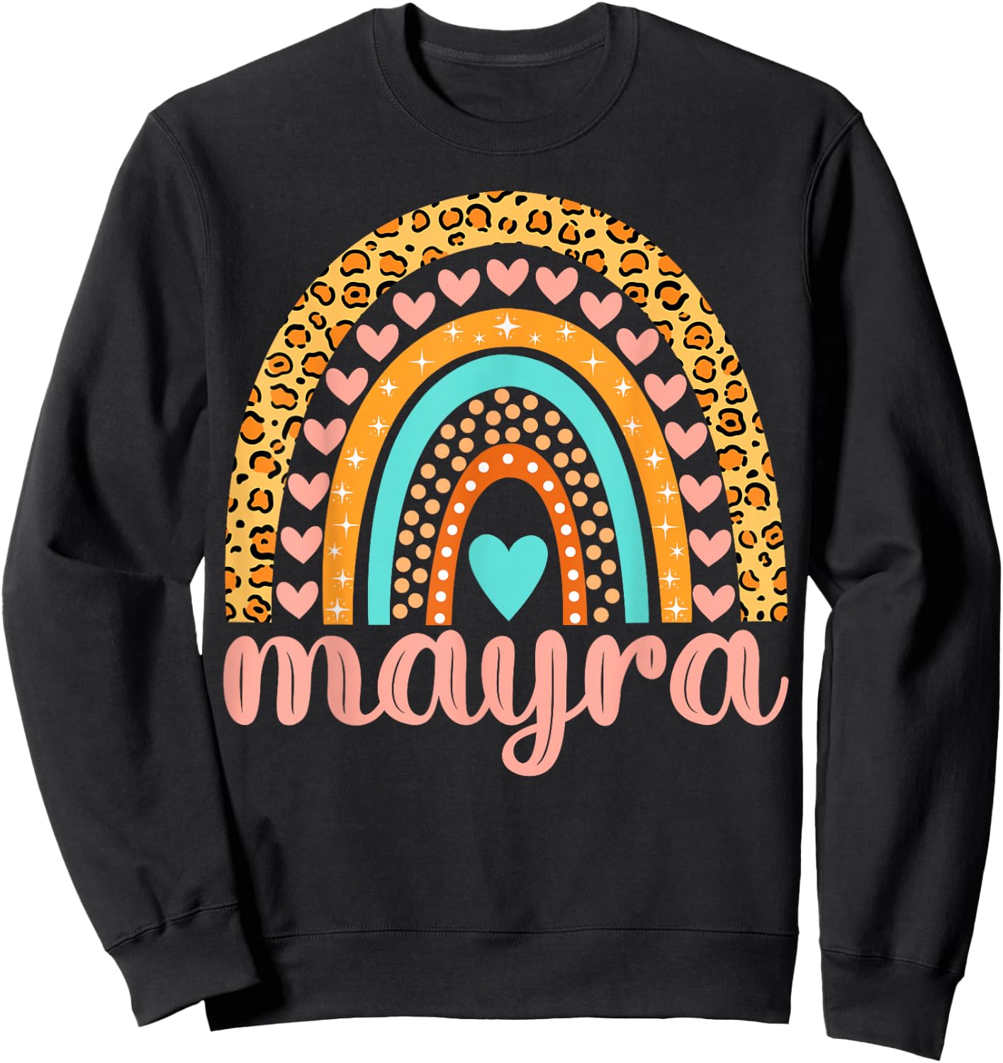 Mayra Mayra Name Birthday Shirt Gift Sweatshirt - Sweatshirt | Black