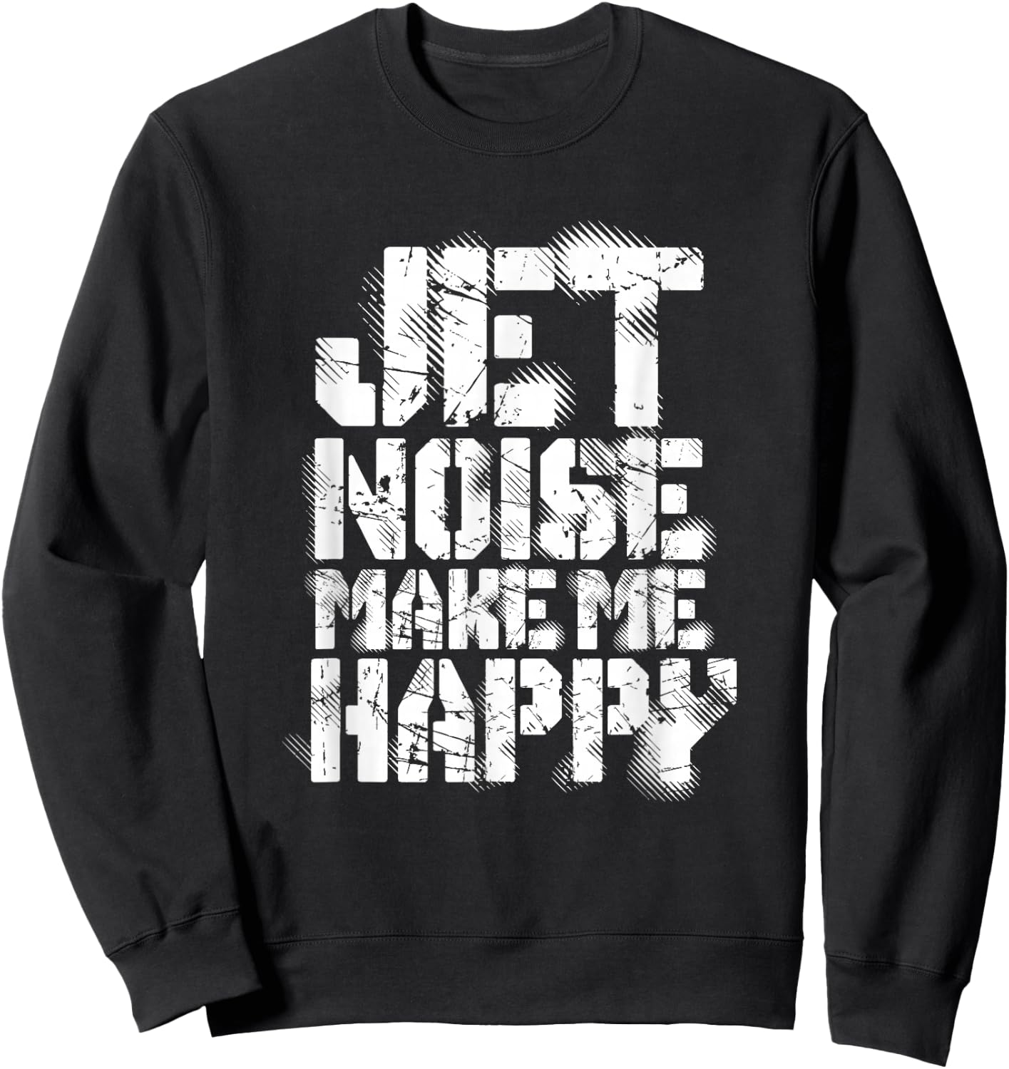 Jet Fighter Pilot Aircraft Air Force Aviation Airplane Plane Sweatshirt - Sweatshirt | Black