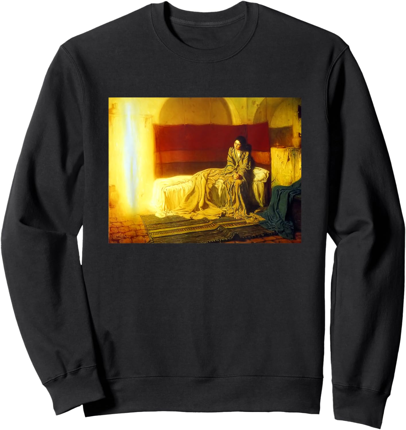 Henry Ossawa Tanner's The Annunciation Sweatshirt - Sweatshirt | Black