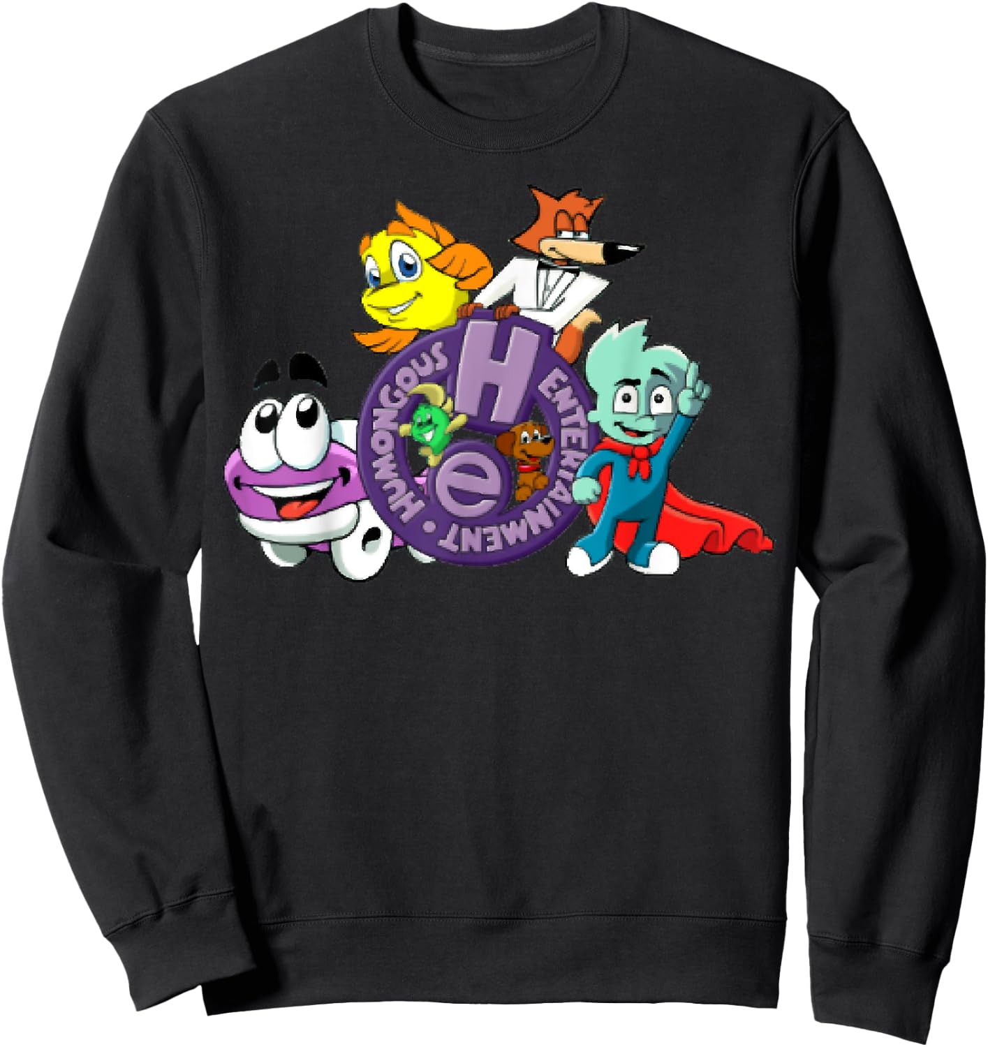 Humongous Entertainment Sweatshirt - Sweatshirt | Black