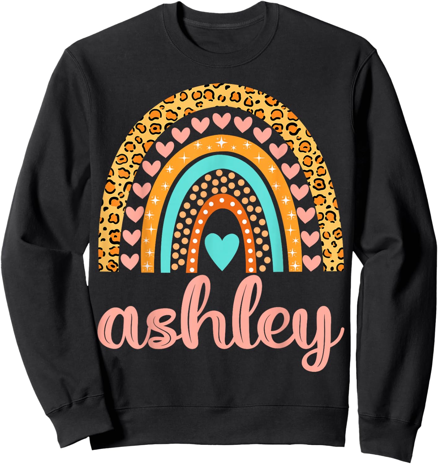 Ashley Ashley Name Birthday Shirt Gift Sweatshirt - Sweatshirt | Black