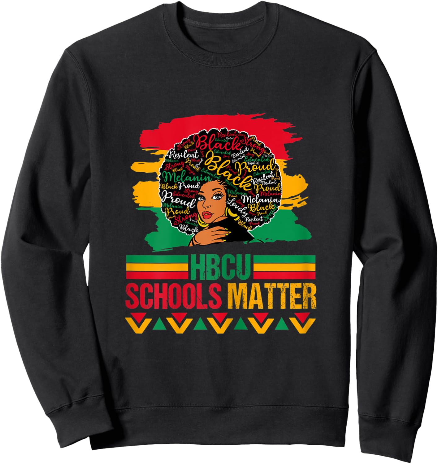 HBCU Schools Matter Historical Black College Alumni Sweatshirt - Sweatshirt | Black