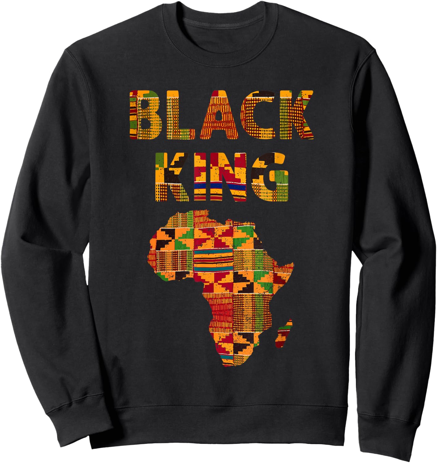 Cool Africa Continent Art Women African Map Lovers Sweatshirt - Sweatshirt | Black