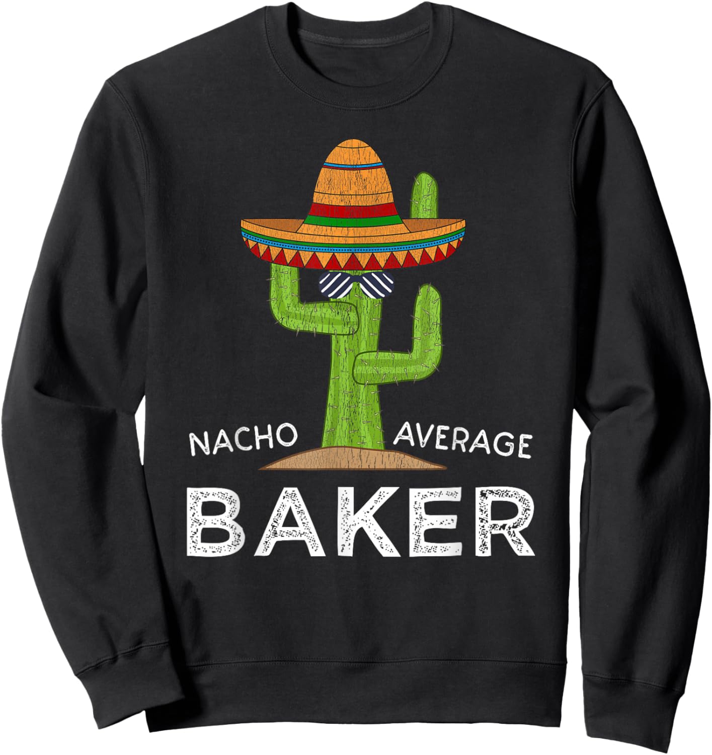 Fun Hilarious Baking Humor | Funny Saying Baker Sweatshirt - Sweatshirt | Black