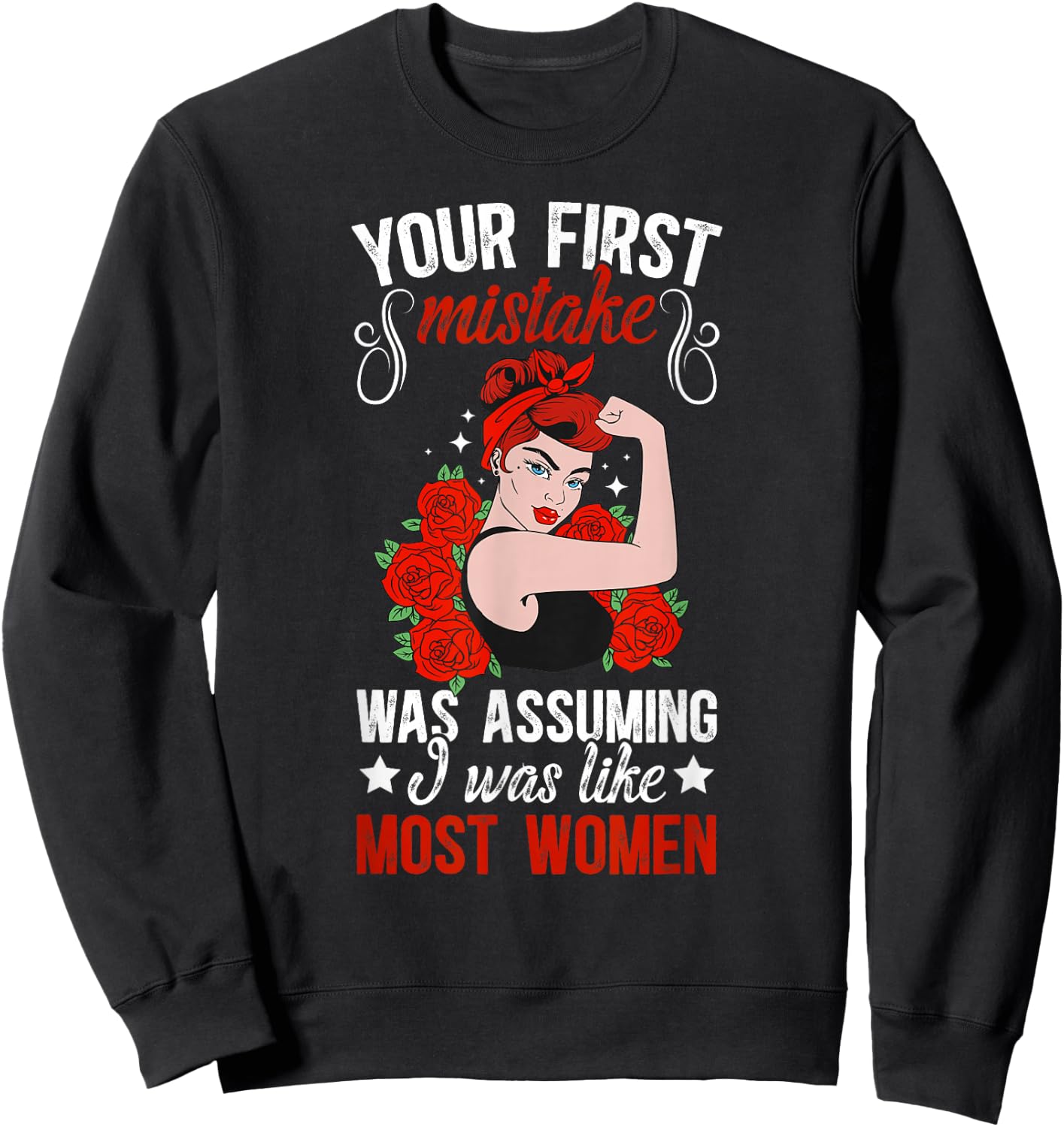 Proud Redhead Red Hair Ginger Red Haired Sweatshirt - Sweatshirt | Black