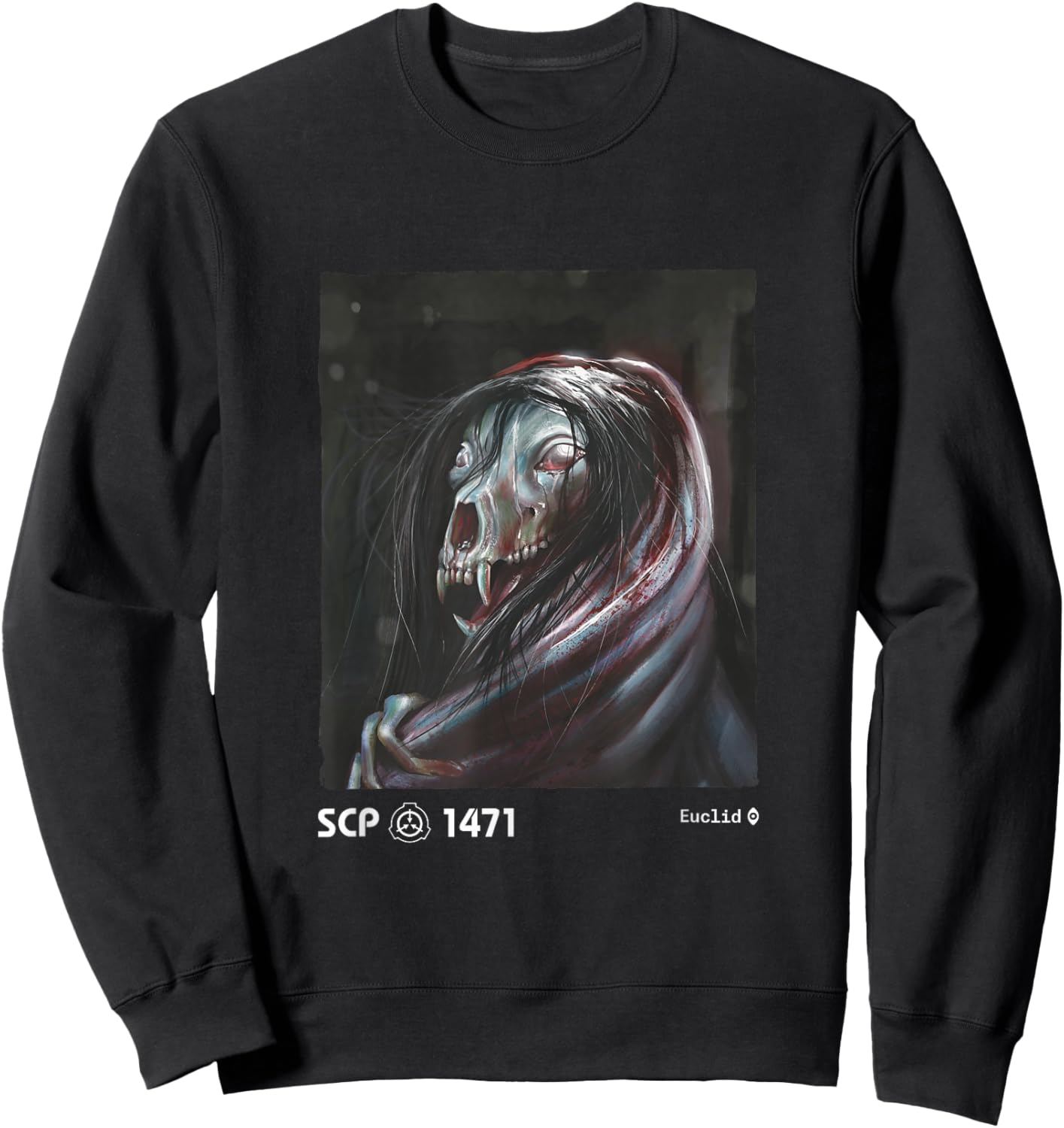 Scp-1471 Sweatshirt - Sweatshirt | Black