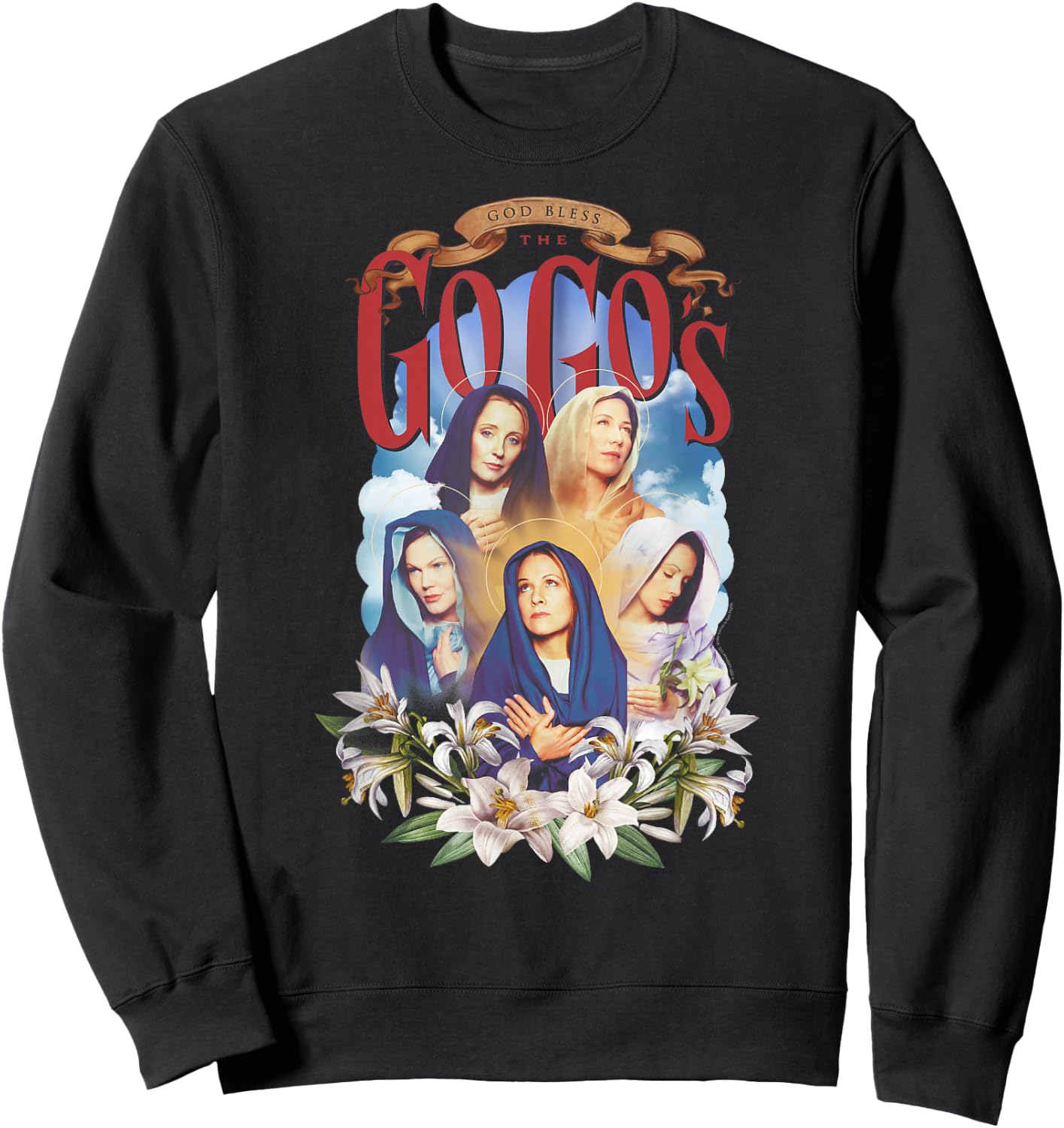 The Go-Go's - God Bless Sweatshirt - Sweatshirt | Black