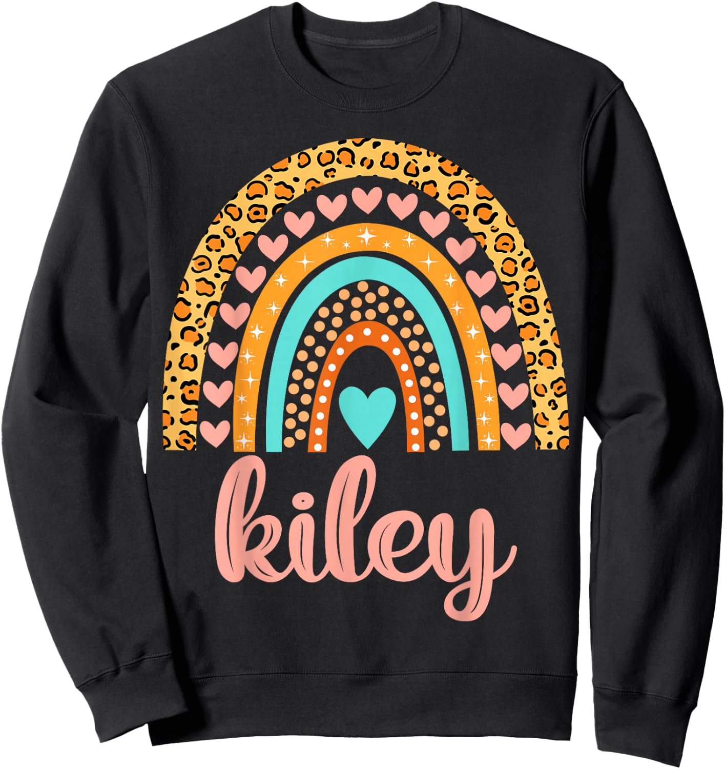 Kiley Kiley Name Birthday Shirt Gift Sweatshirt - Sweatshirt | Black