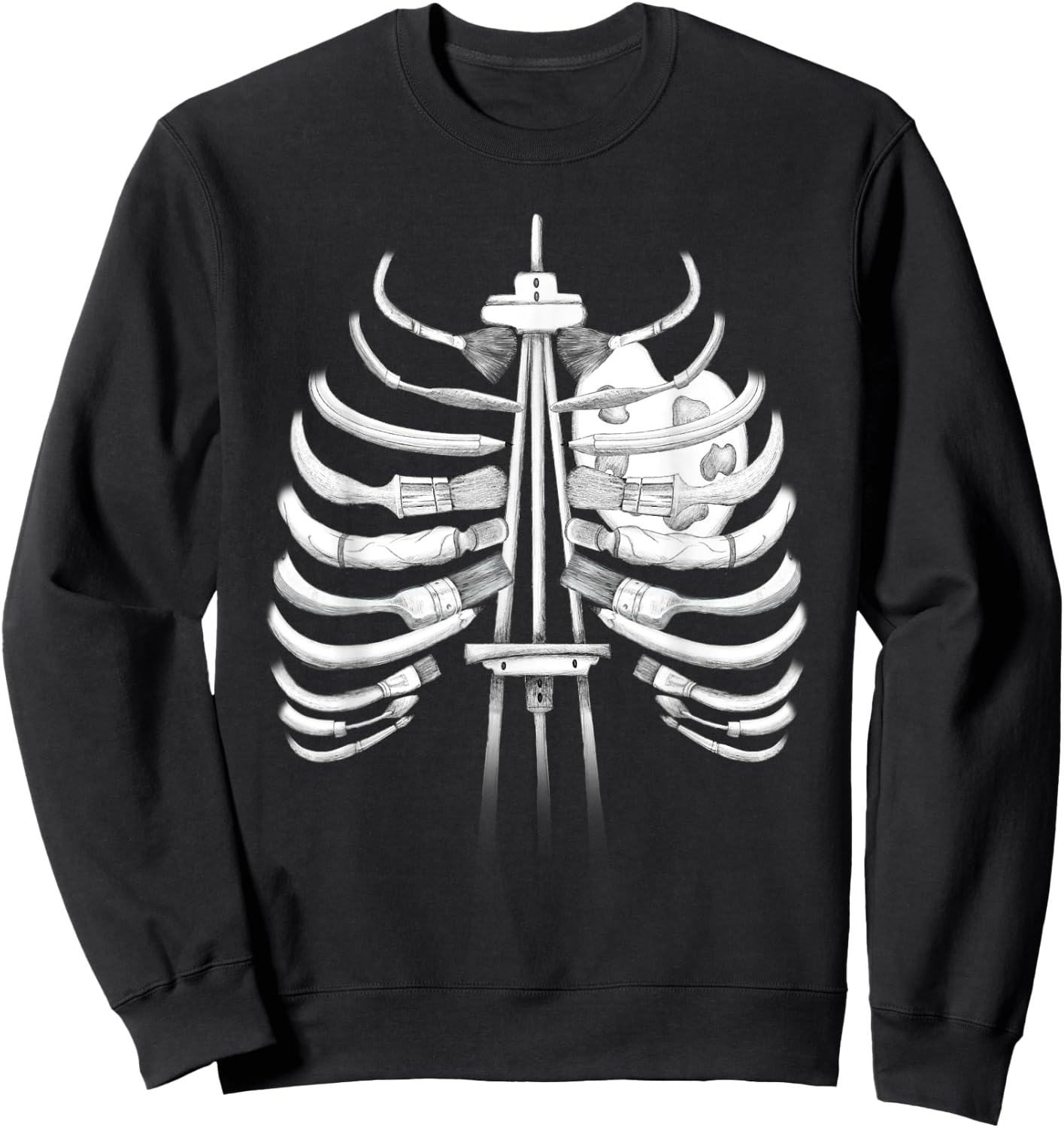 Art Bones - Art I Can Feel It In My Bones! Sweatshirt - Sweatshirt | Black
