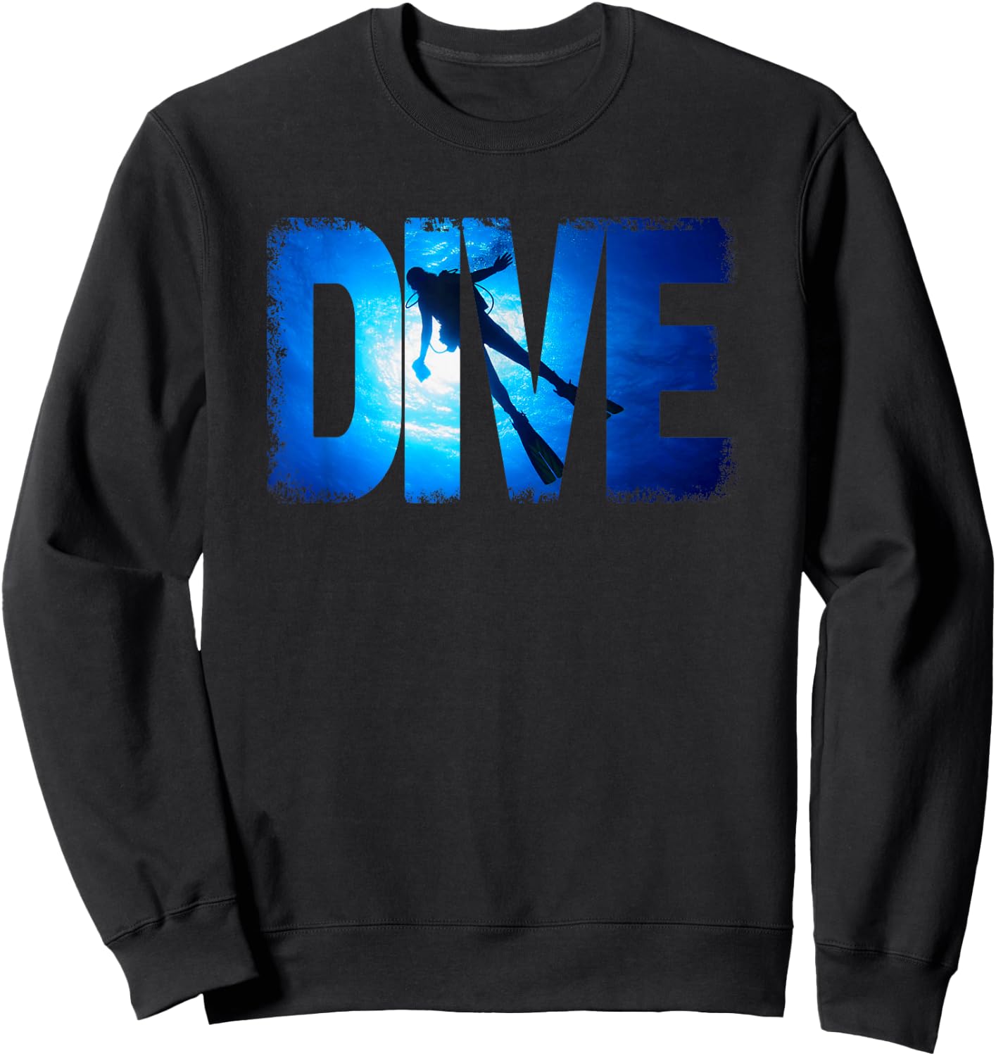 Scuba Diving Gear Shirt Scuba Diving Equipment Sweatshirt - Sweatshirt | Black