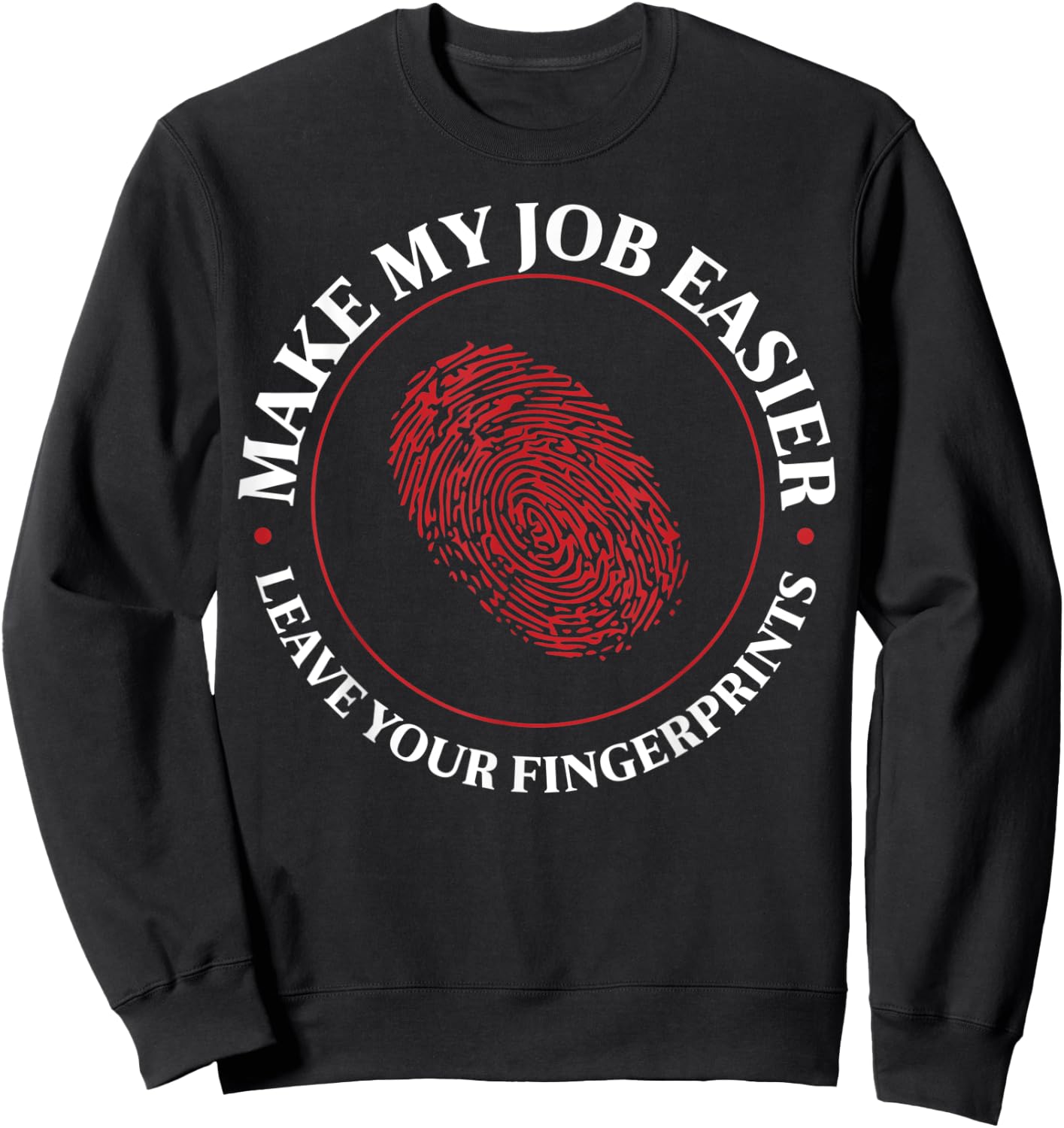Forensic Scientist - Forensic Science Costume Sweatshirt - Sweatshirt | Black