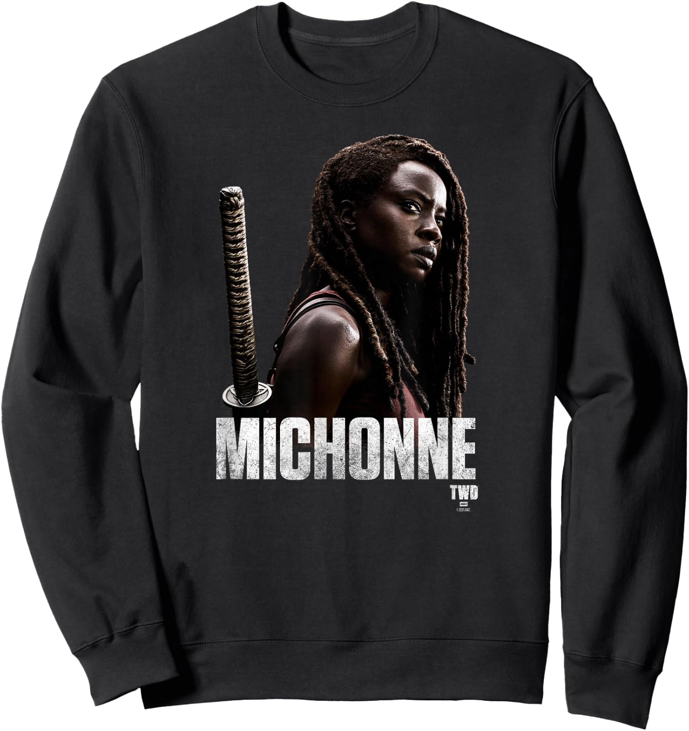 Season 10 Michonne Sweatshirt - Sweatshirt | Black
