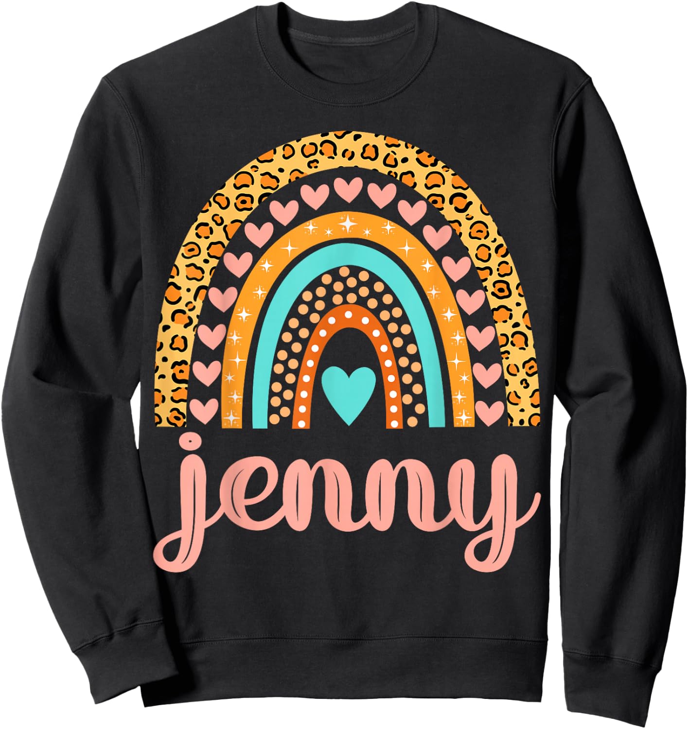 Jenny Jenny Name Birthday Shirt Gift Sweatshirt - Sweatshirt | Black
