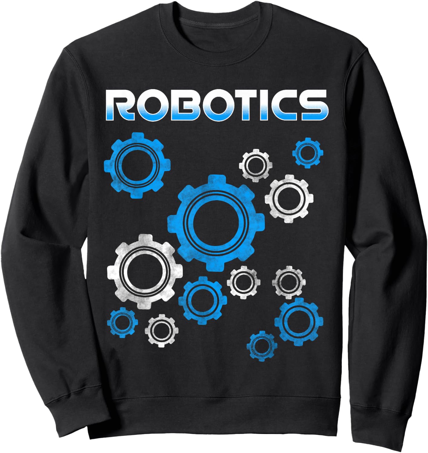 Robotic Shirts Robot Engineers Technology Cyborg Gift Sweatshirt - Sweatshirt | Black
