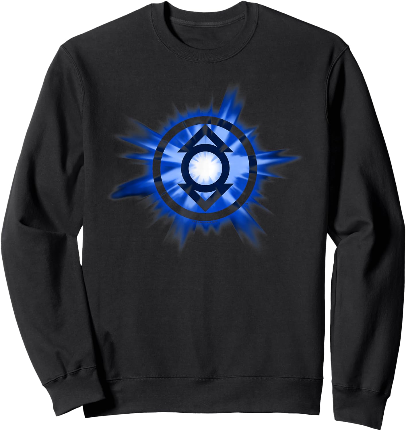 Green Lantern Indigo Glow Sweatshirt - Sweatshirt | Black