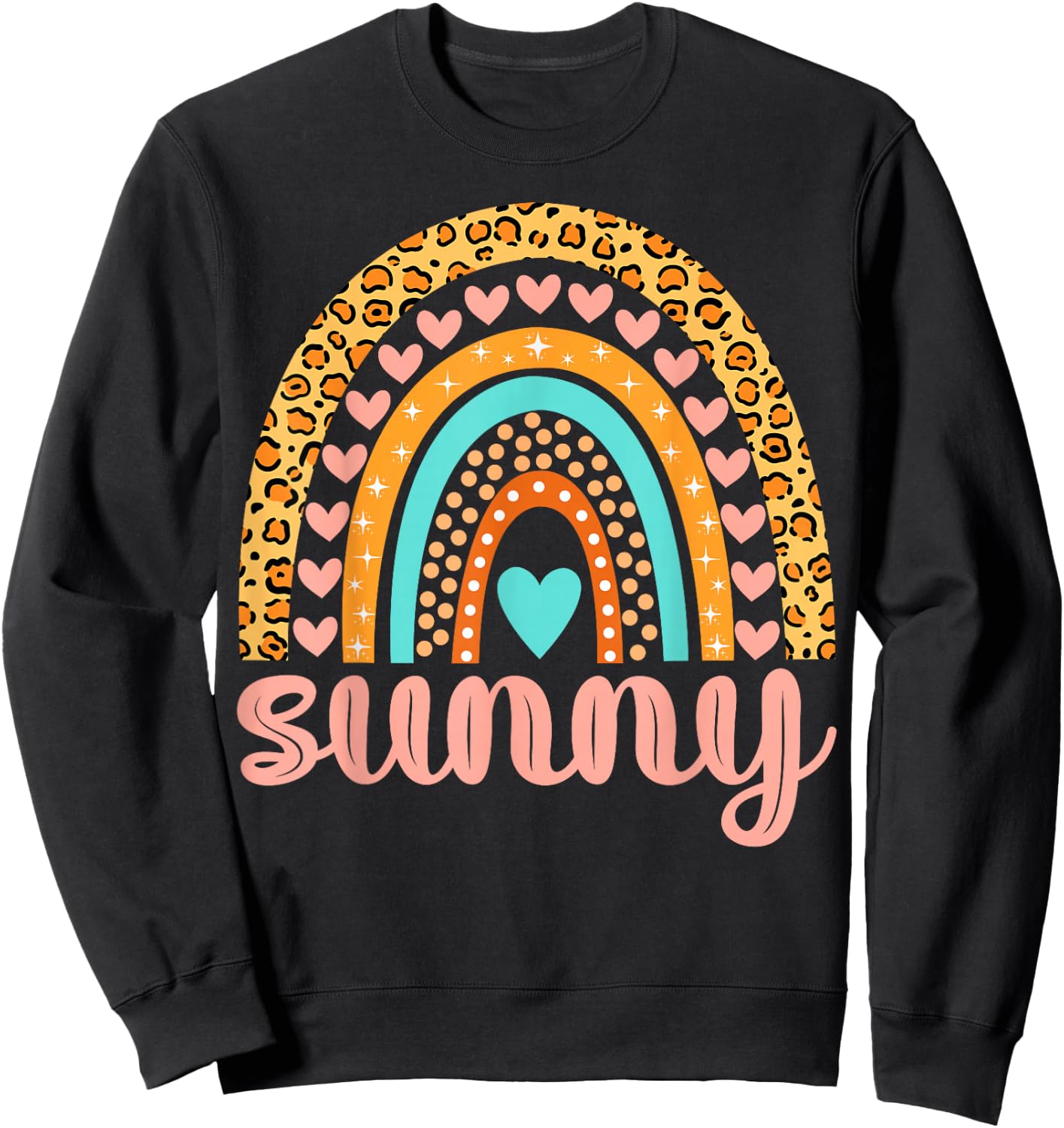 Sunny Sunny Name Birthday Shirt Gift Sweatshirt - Sweatshirt | Black