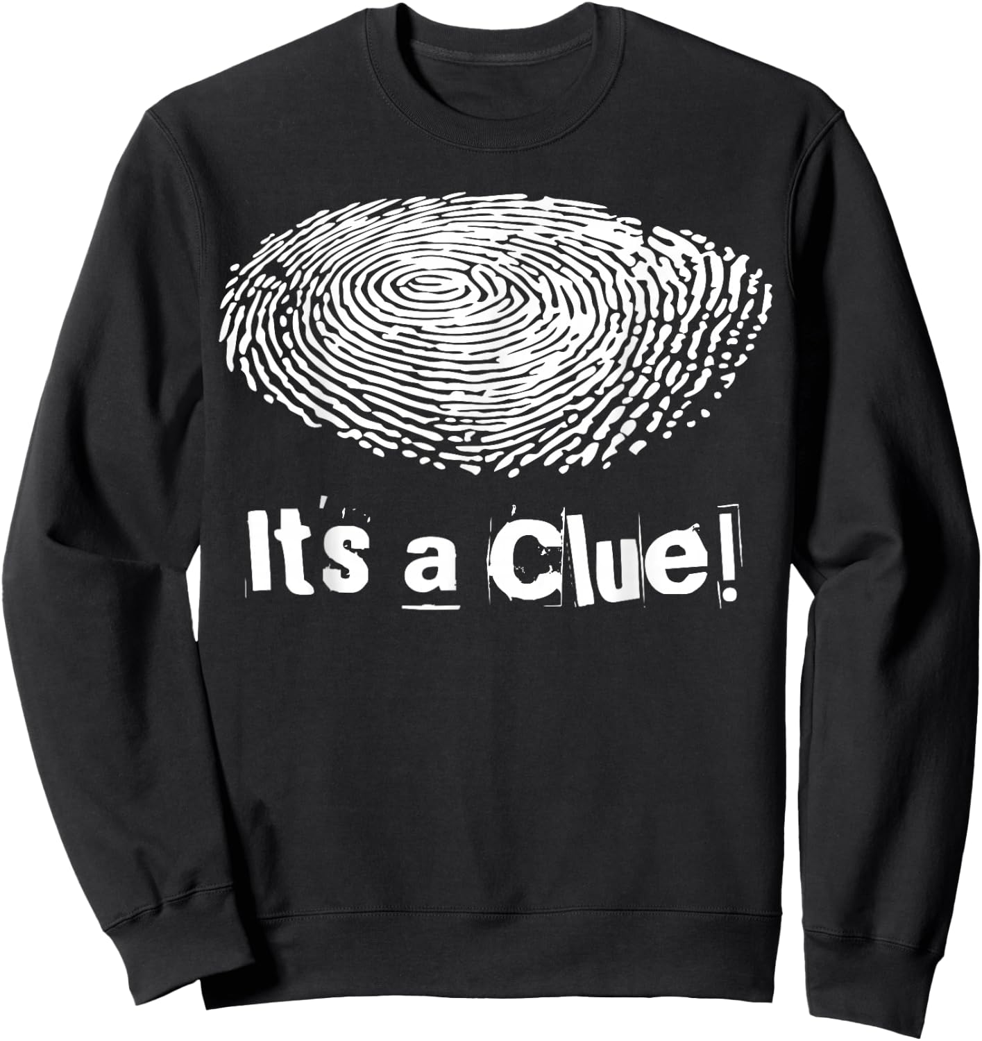 Detective Clue Private Investigator Operative Police Officer Sweatshirt - Sweatshirt | Black