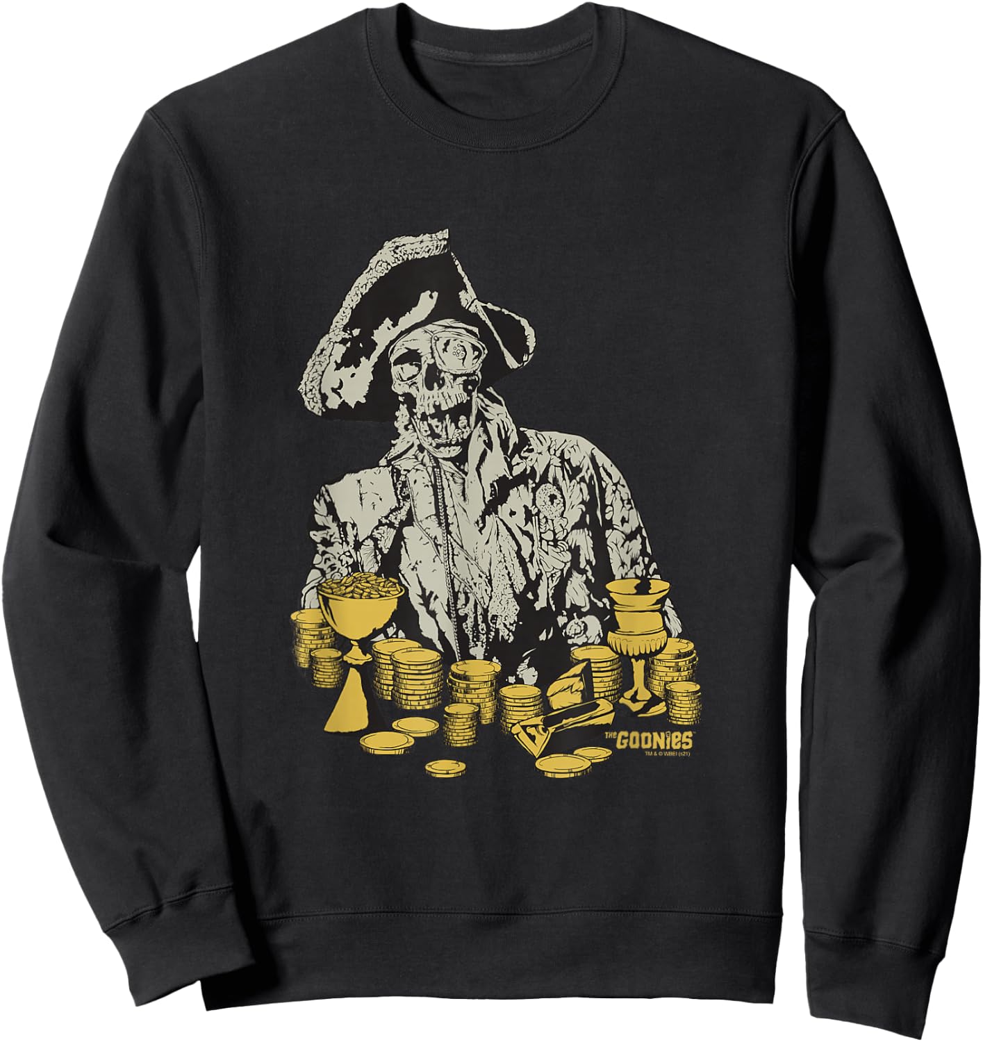 The Goonies One Eyed Willy Sweatshirt - Sweatshirt | Black