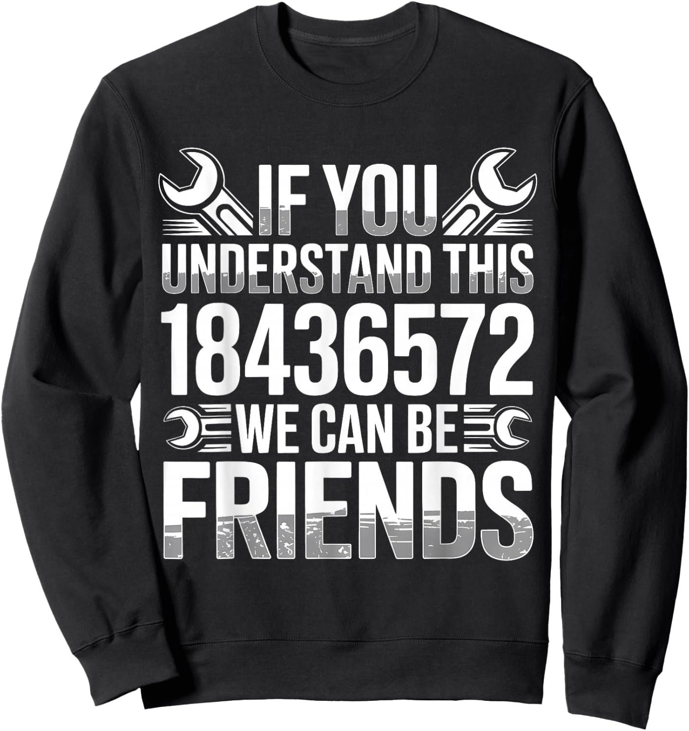 If You Understand This 18436572 We Can Be Friends Car Lover Sweatshirt - Sweatshirt | Black