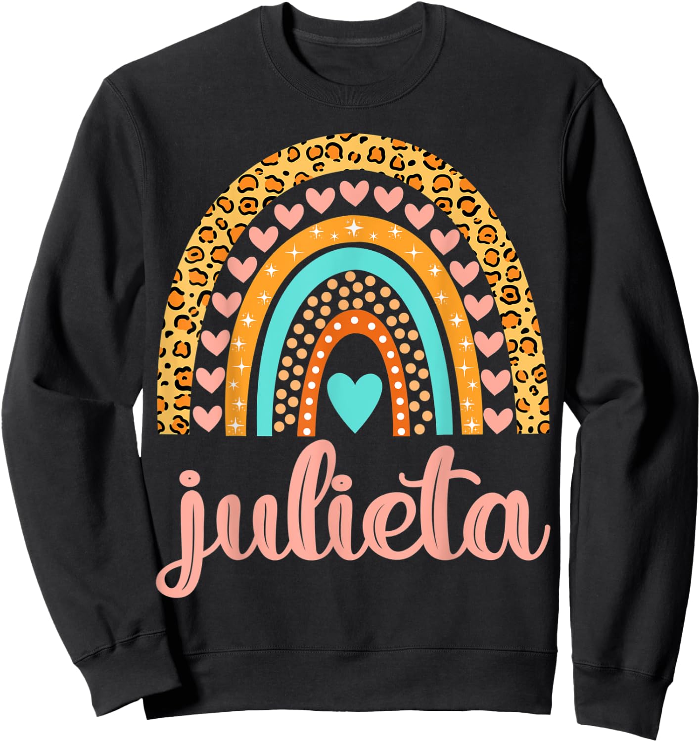Julieta Julieta Name Birthday Shirt Gift Sweatshirt - Sweatshirt | Black
