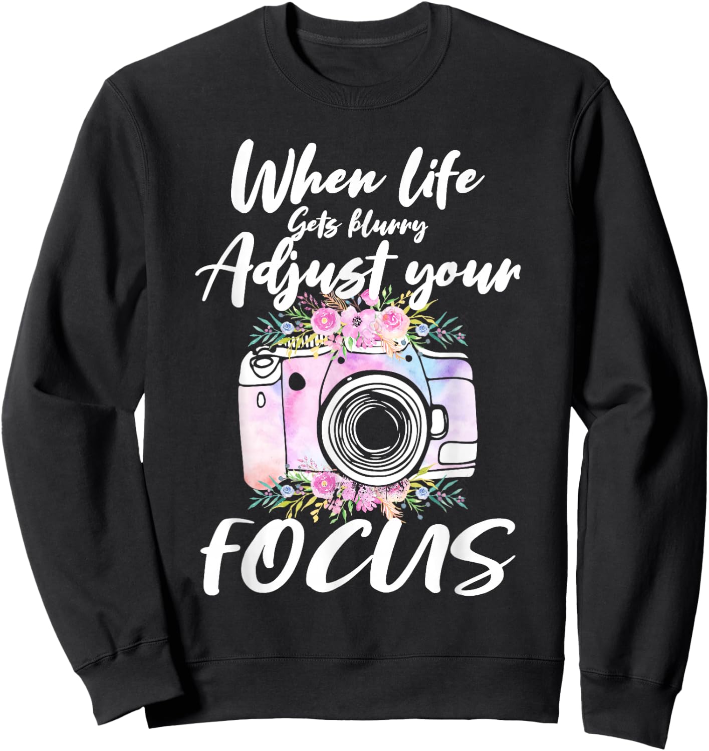 Photographer - Photography Camera Sweatshirt - Sweatshirt | Black