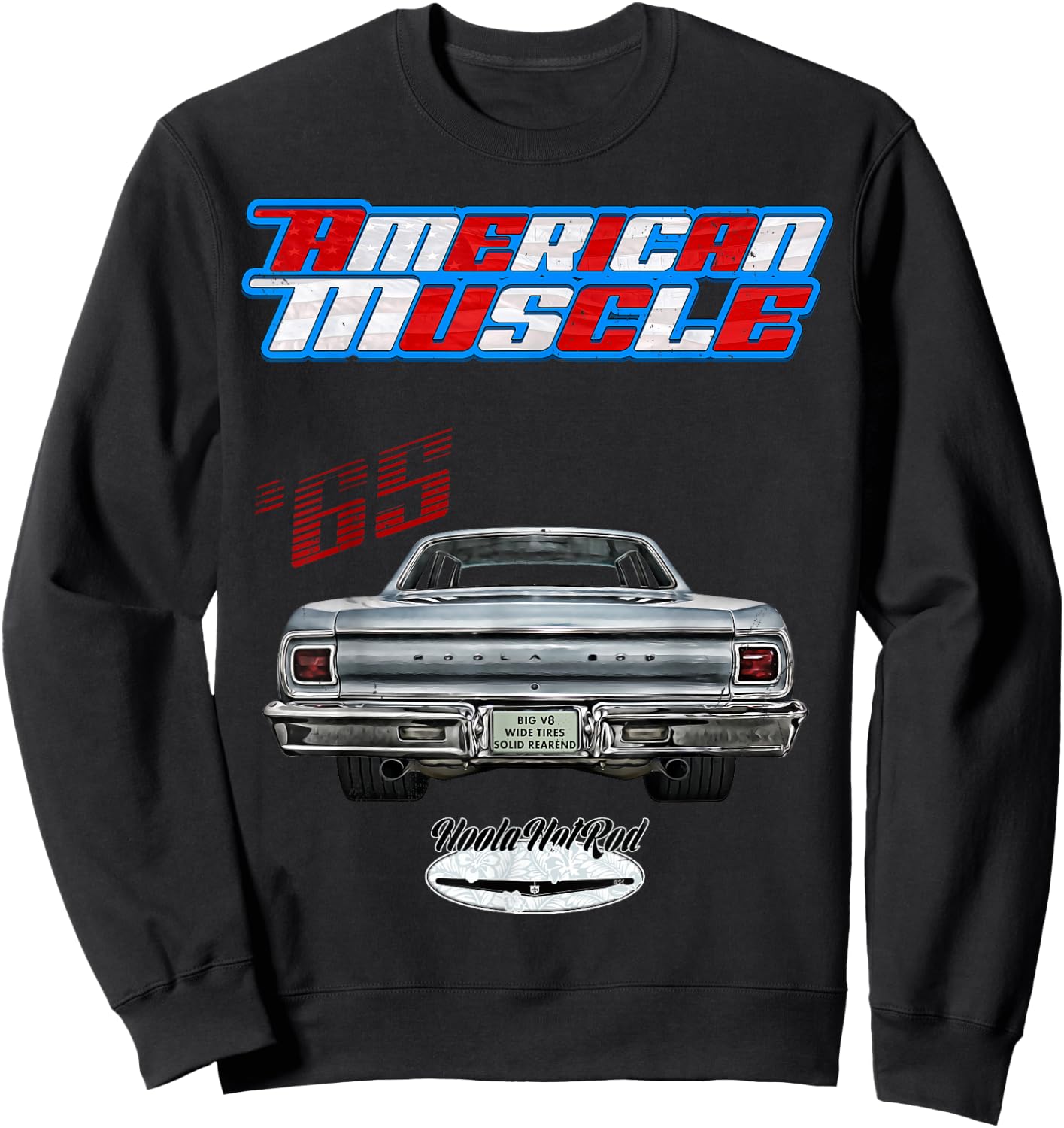 1965 Chevelle,Muscle Car,SS454,SS427,SS396,Hotrod,drag race Sweatshirt - Sweatshirt | Black