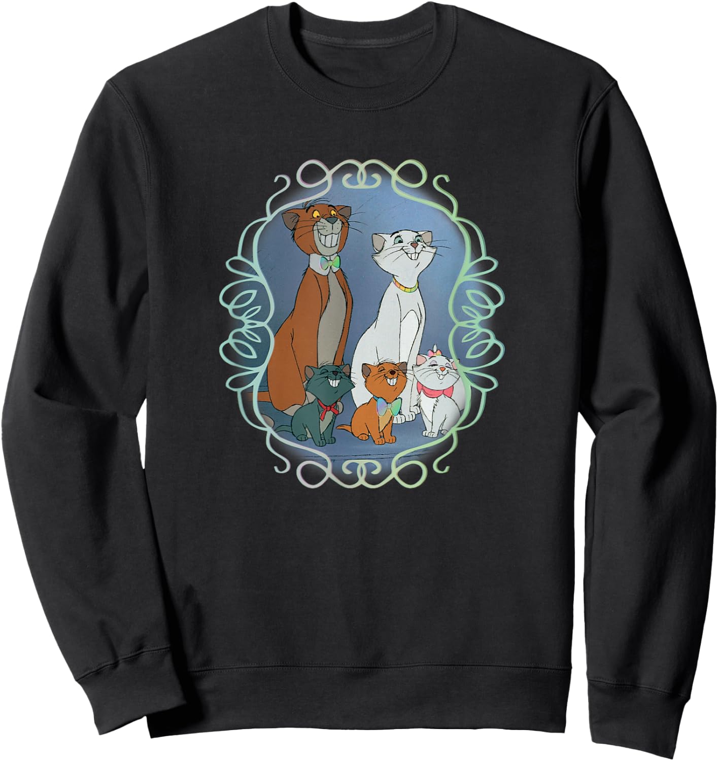 Disney - Aristocats Scroll Sweatshirt - Sweatshirt | Black