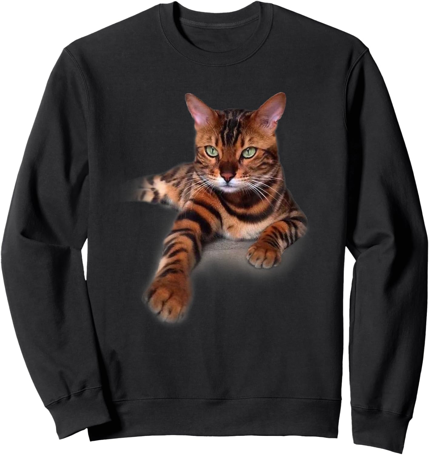 Dose Cat Bengal Sweatshirt - Sweatshirt | Black