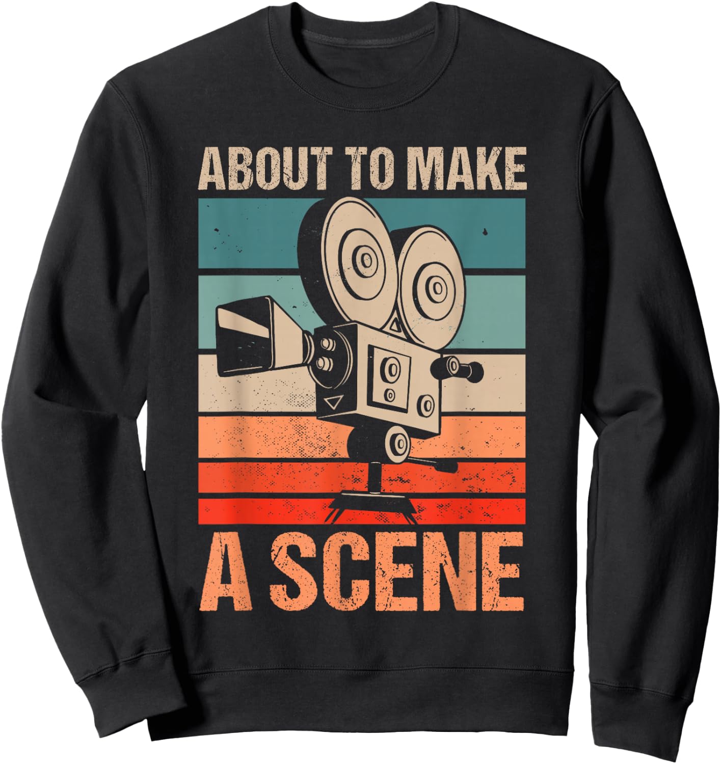 Short Film Writer Movie Maker Cinematographer Editor Sweatshirt - Sweatshirt | Black