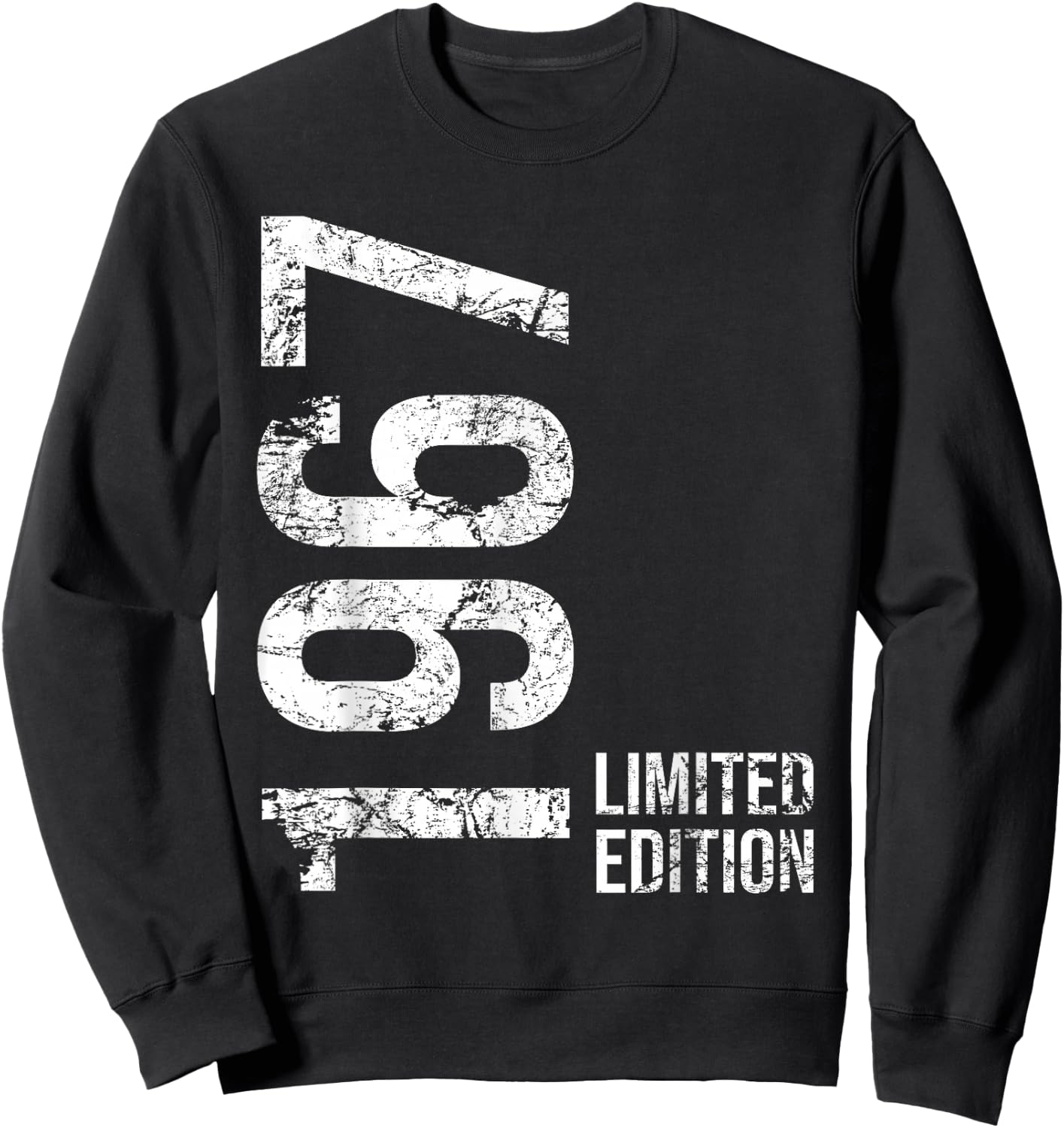 58th Birthday Man Woman 58 Years 1967 Birthday Sweatshirt - Sweatshirt | Black