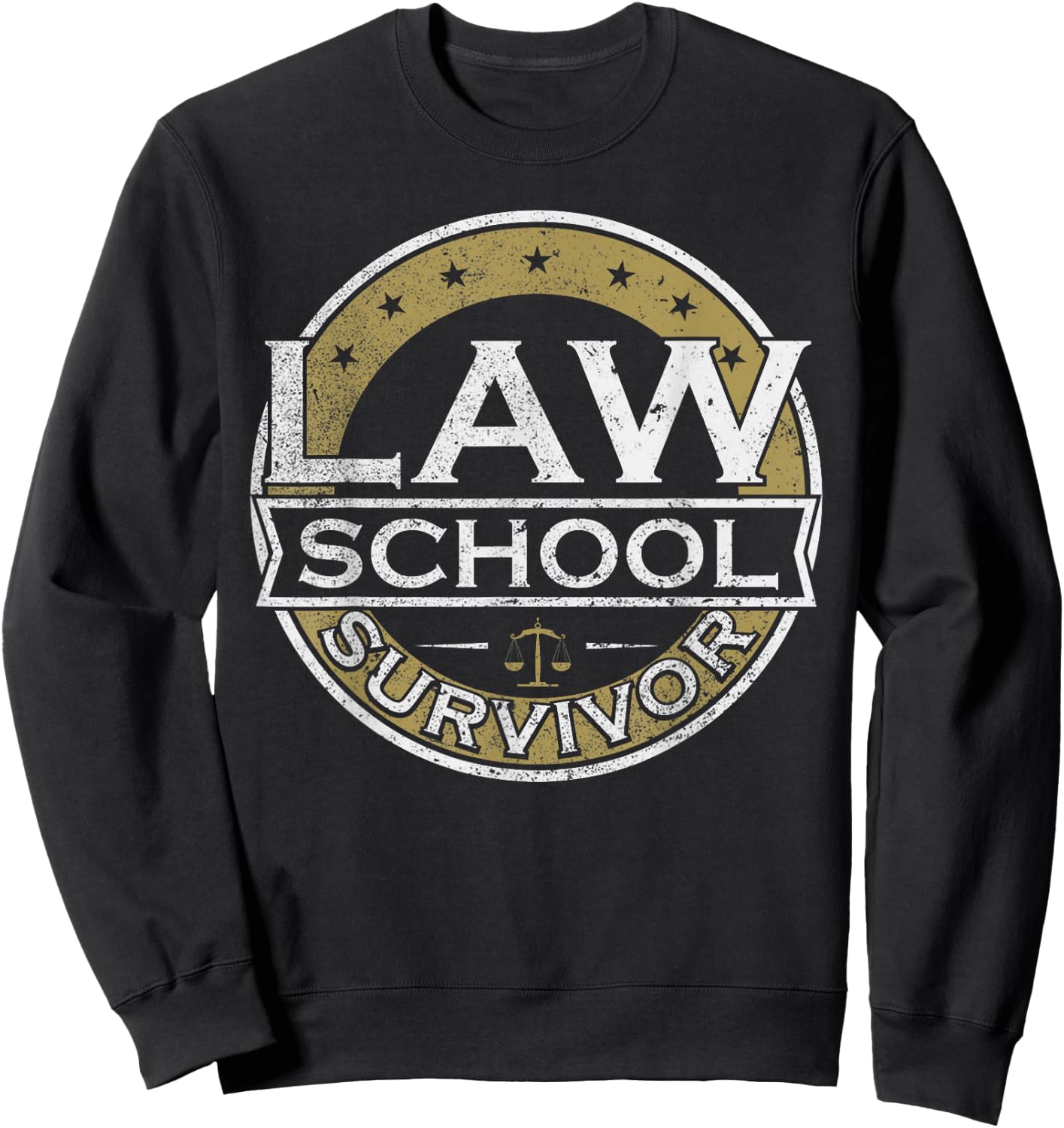 Lawyer Law Public Prosecutor - Court Jurist Attorney Sweatshirt - Sweatshirt | Black