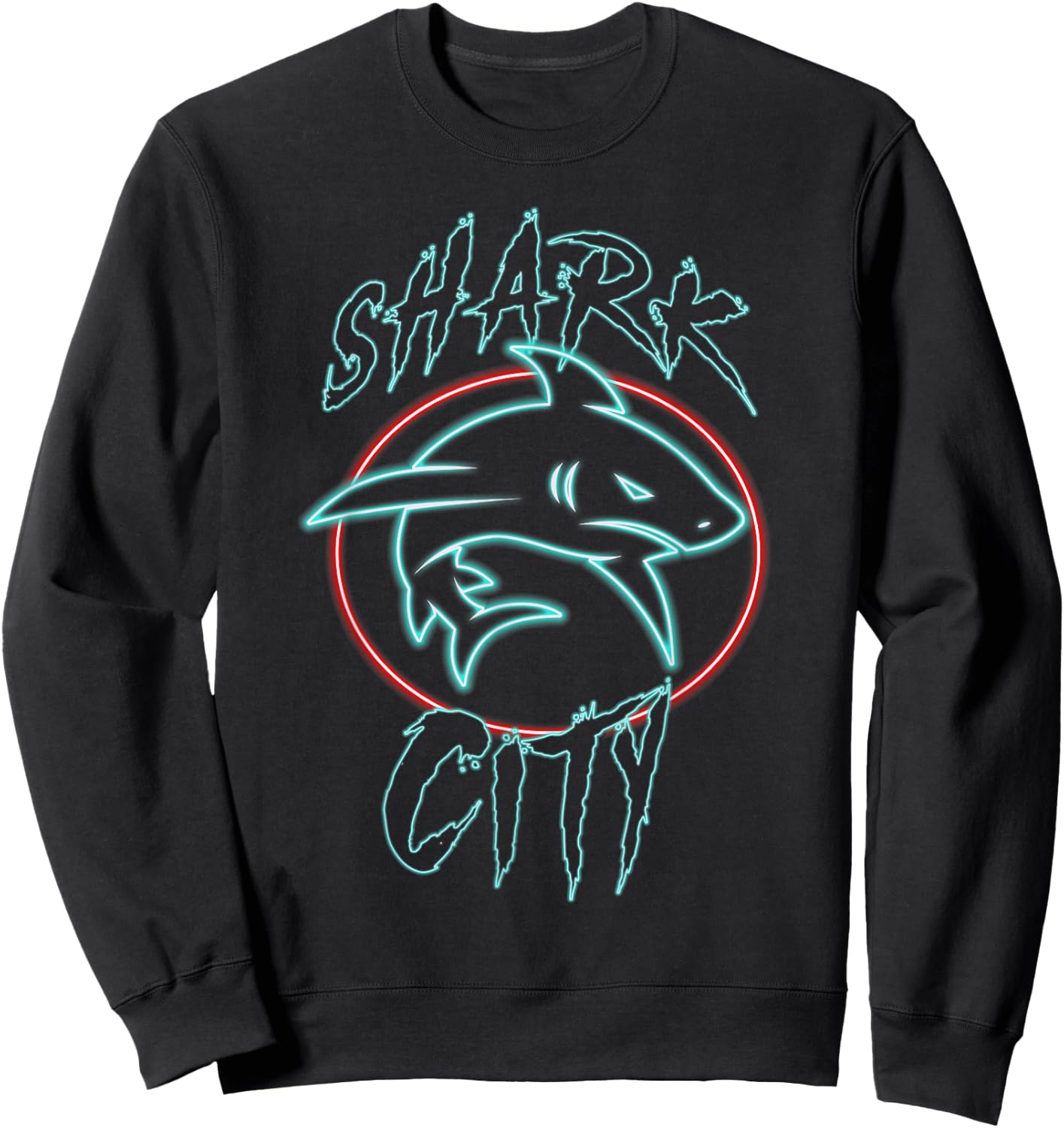 Shark City, San Jose Savages, San Jo, 408, SJ San Jose Shirt Sweatshirt - Sweatshirt | Black
