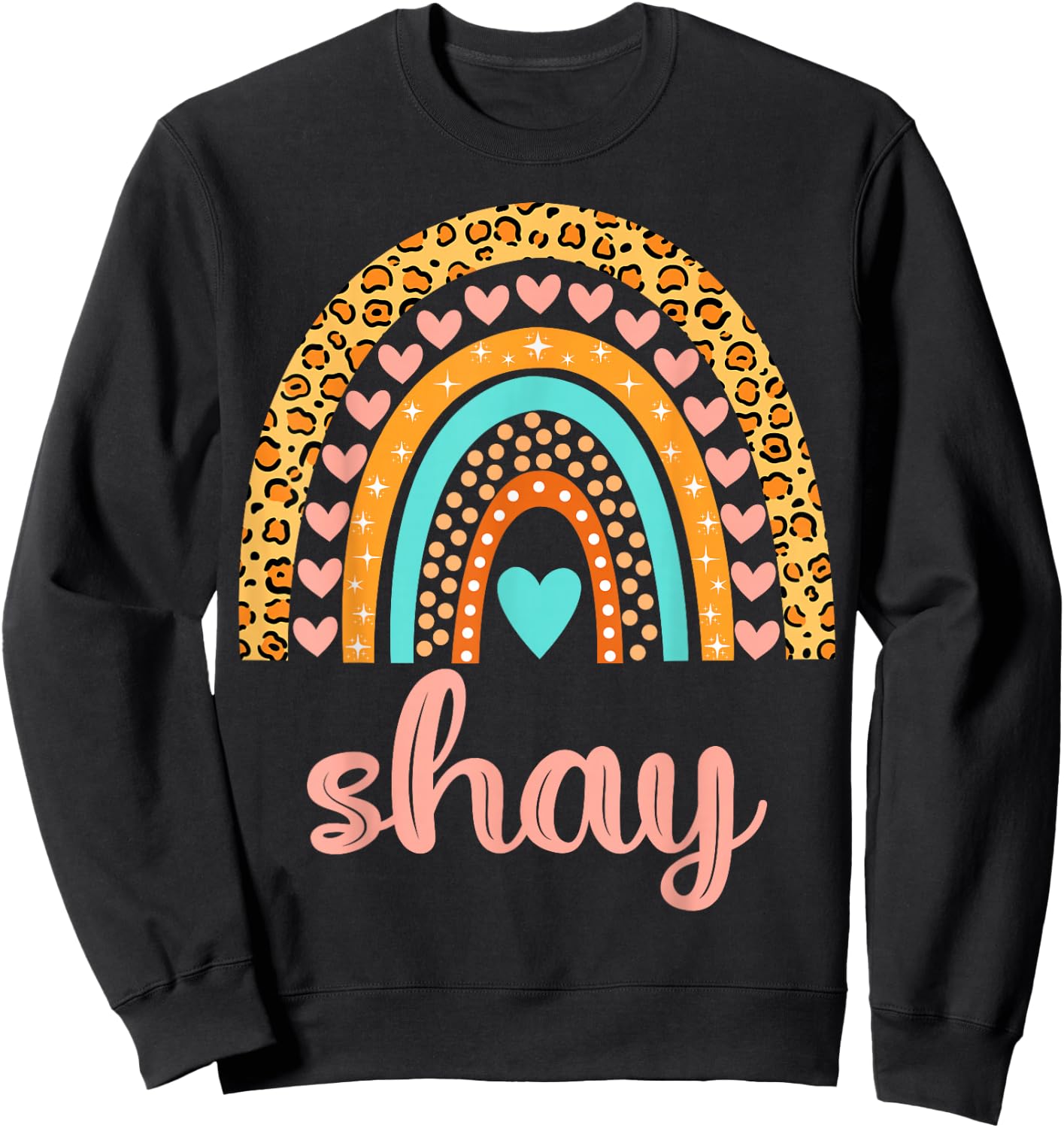 Shay Shay Name Birthday Shirt Gift Sweatshirt - Sweatshirt | Black