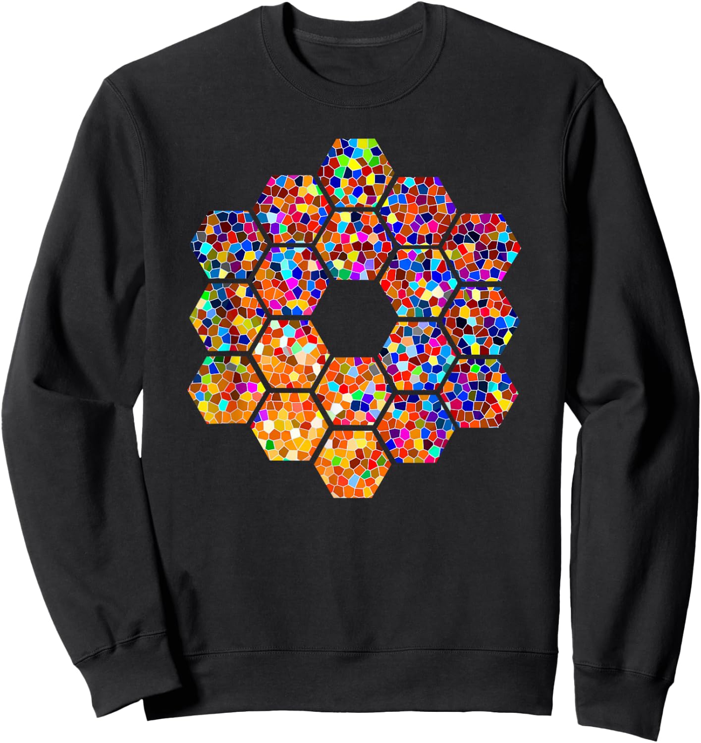 James Webb Space Telescope JWST Sweatshirt - Sweatshirt | Black