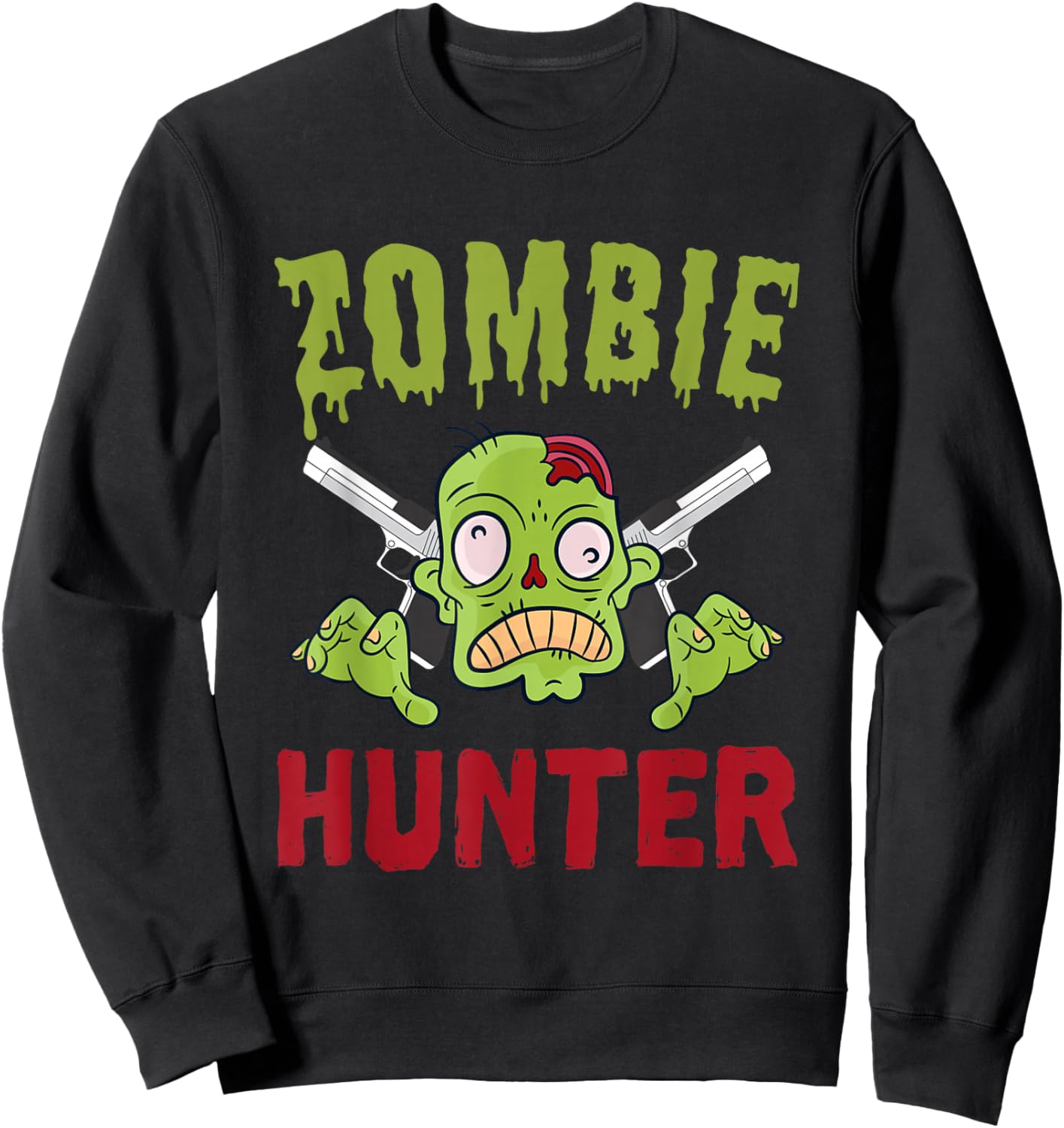 Zombie Hunter Sweatshirt - Sweatshirt | Black