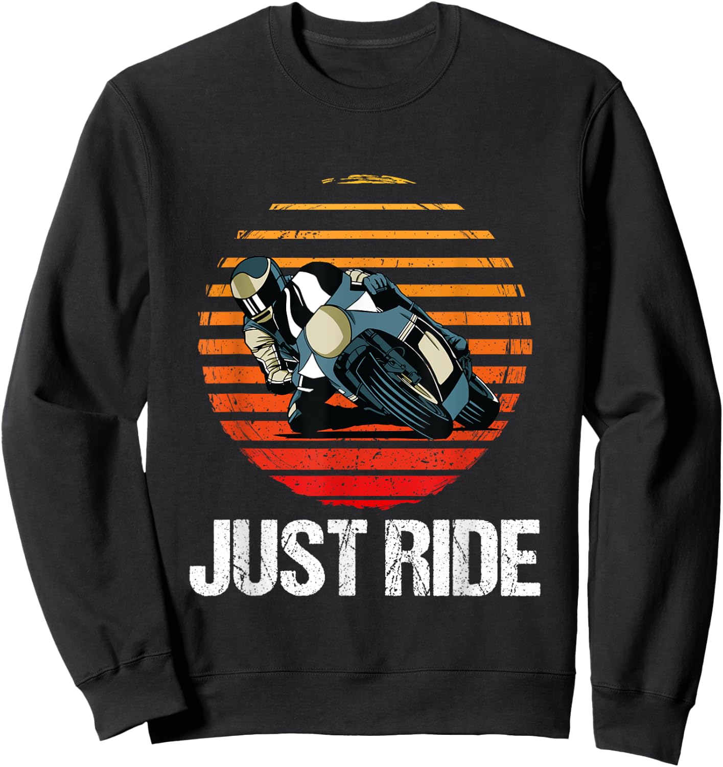 Motorbike for a Biker Sweatshirt - Sweatshirt | Black