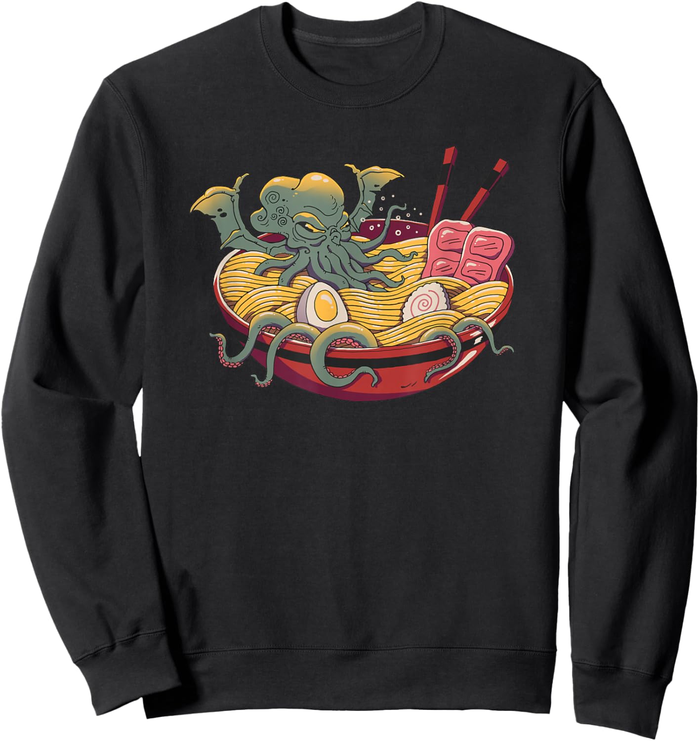 Ramen Cthulhu Sweatshirt - Sweatshirt | Black