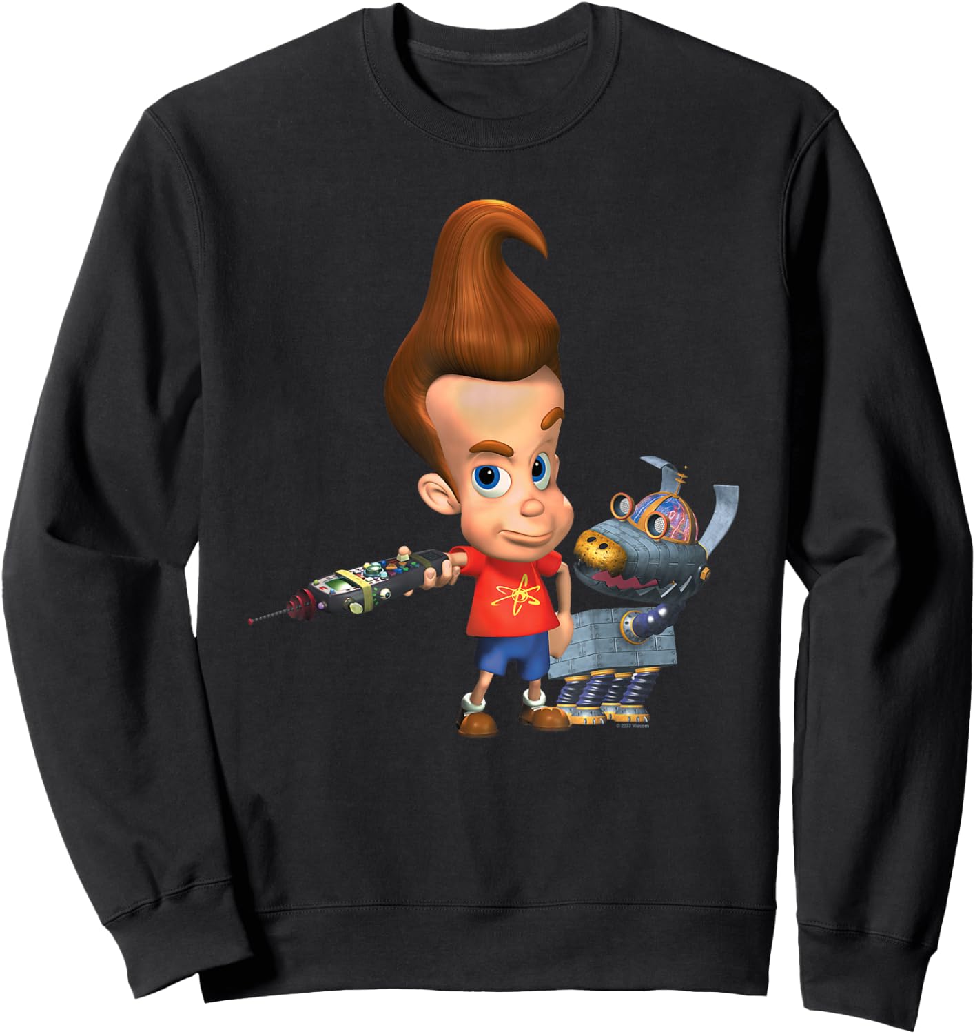Jimmy Neutron Goddard Sweatshirt - Sweatshirt | Black